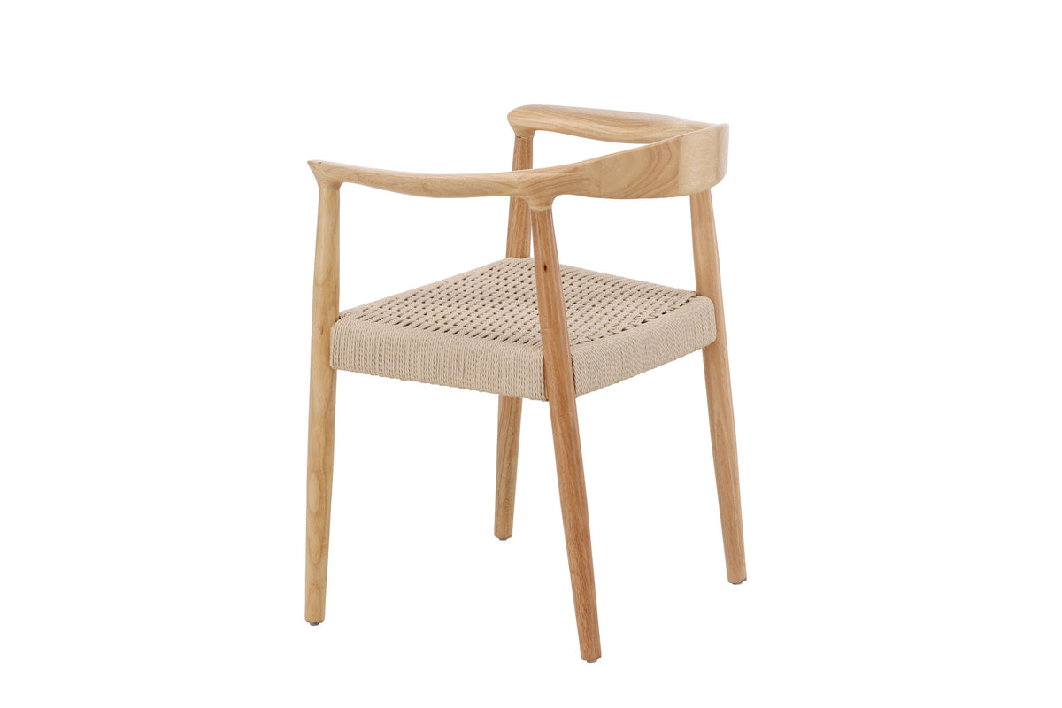 Lovön Esszimmerstuhl in Weisswäsche präsentiert im Onlineshop von KAQTU Design AG. Stuhl ist von Vind