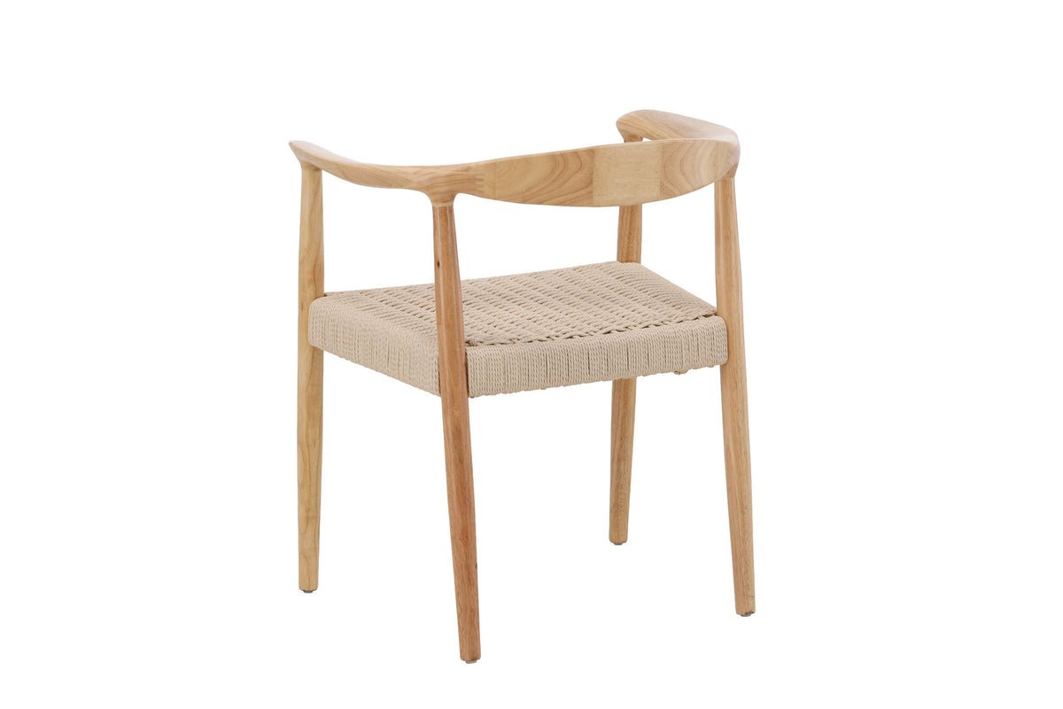 Lovön Esszimmerstuhl in Weisswäsche präsentiert im Onlineshop von KAQTU Design AG. Stuhl ist von Vind