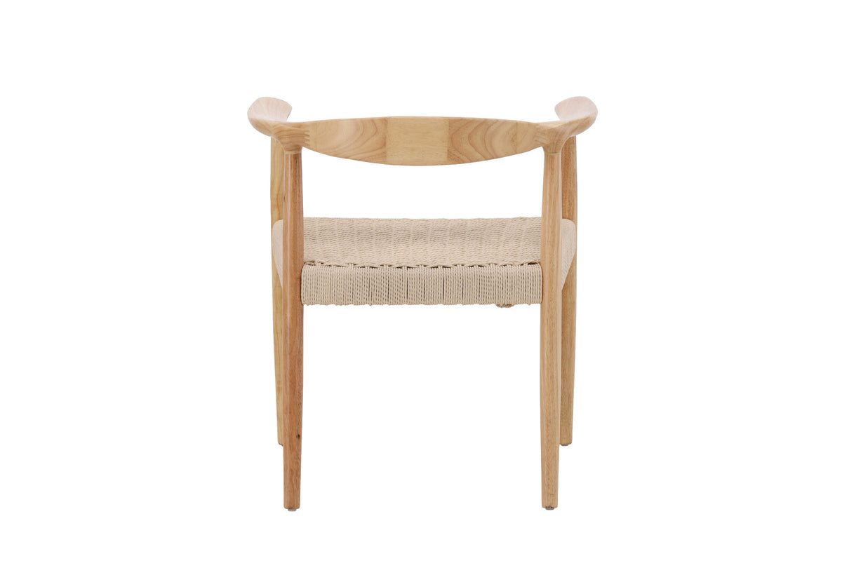 Lovön Esszimmerstuhl in Weisswäsche präsentiert im Onlineshop von KAQTU Design AG. Stuhl ist von Vind