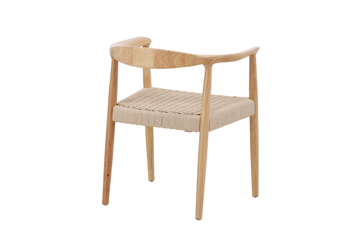 Lovön Esszimmerstuhl in Weisswäsche präsentiert im Onlineshop von KAQTU Design AG. Stuhl ist von Vind