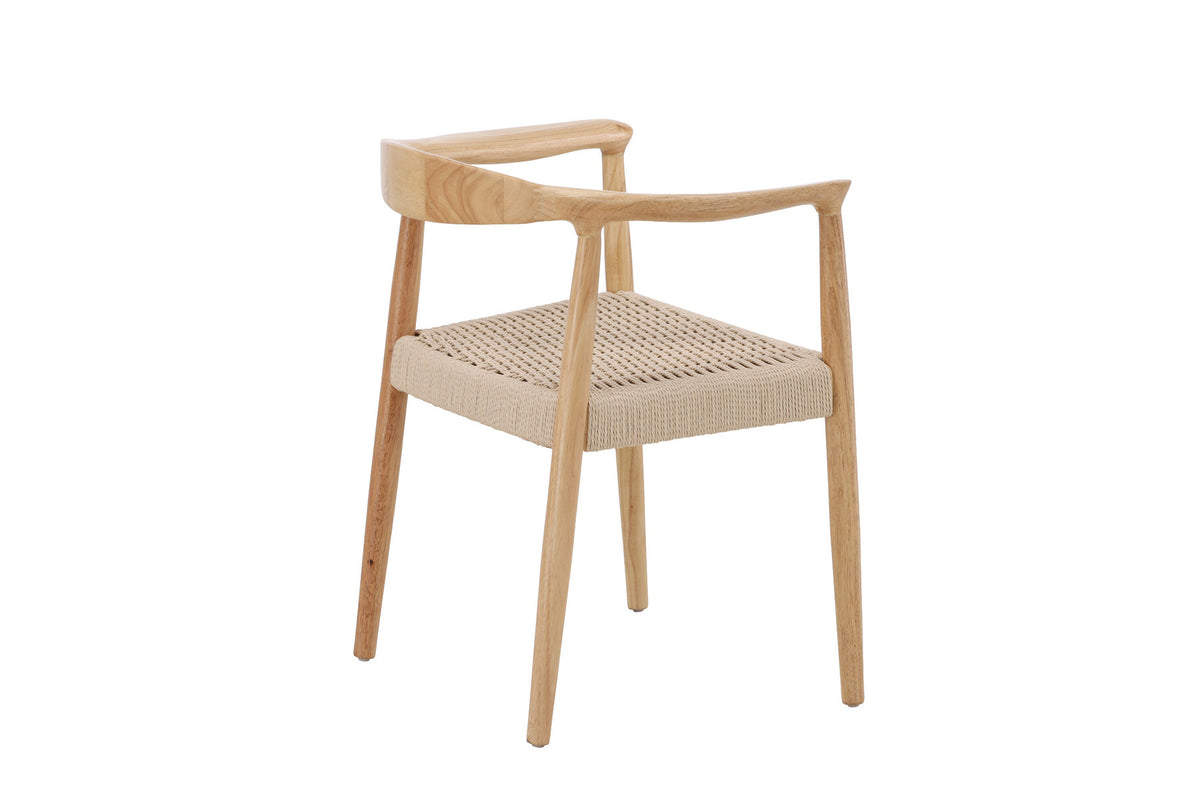 Lovön Esszimmerstuhl in Weisswäsche präsentiert im Onlineshop von KAQTU Design AG. Stuhl ist von Vind