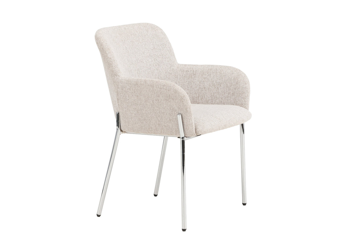 Vätö Esszimmerstuhl in Beige präsentiert im Onlineshop von KAQTU Design AG. Stuhl ist von Vind
