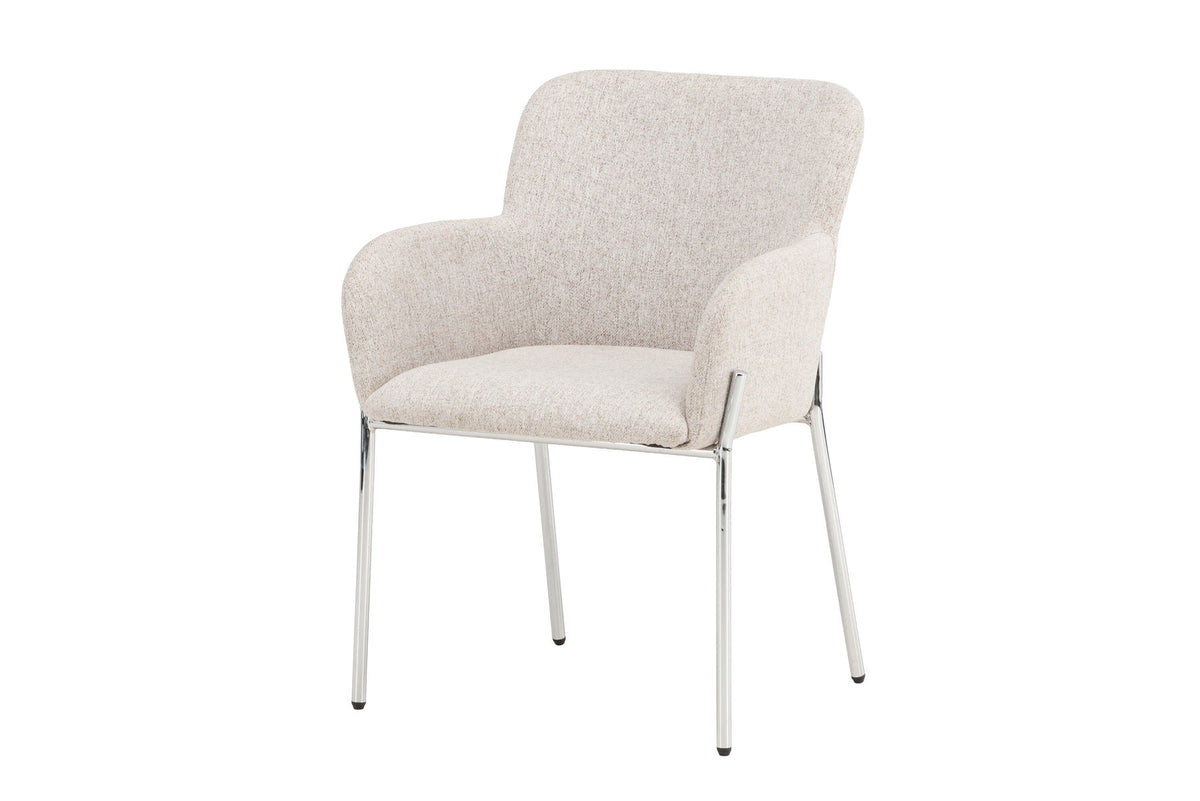 Vätö Esszimmerstuhl in Beige präsentiert im Onlineshop von KAQTU Design AG. Stuhl ist von Vind