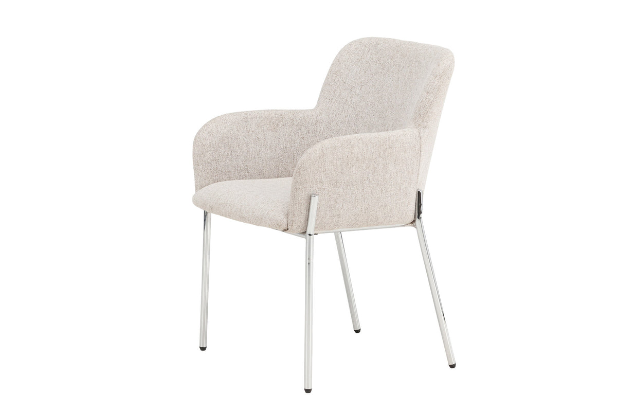 Vätö Esszimmerstuhl in Beige präsentiert im Onlineshop von KAQTU Design AG. Stuhl ist von Vind