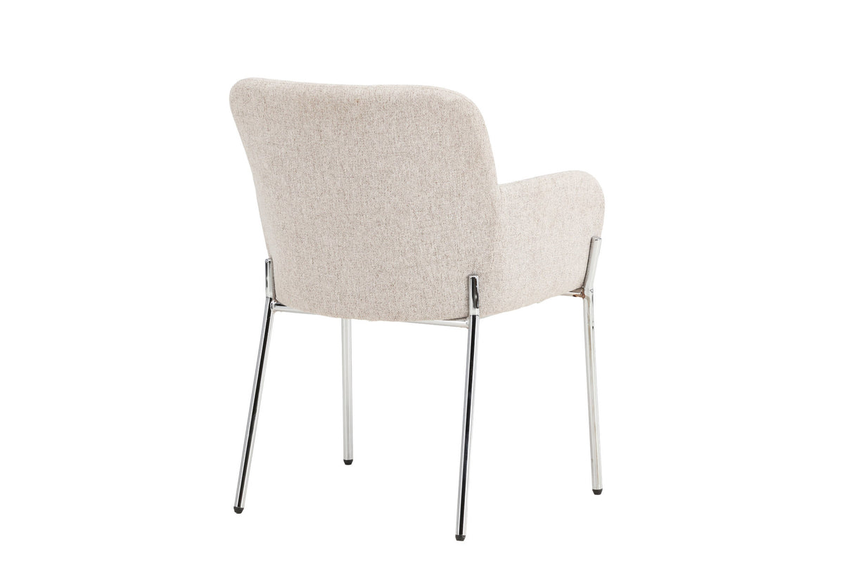 Vätö Esszimmerstuhl in Beige präsentiert im Onlineshop von KAQTU Design AG. Stuhl ist von Vind