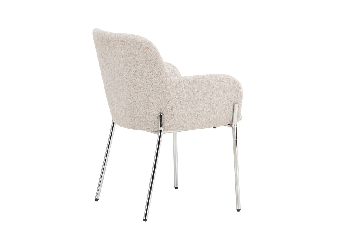 Vätö Esszimmerstuhl in Beige präsentiert im Onlineshop von KAQTU Design AG. Stuhl ist von Vind