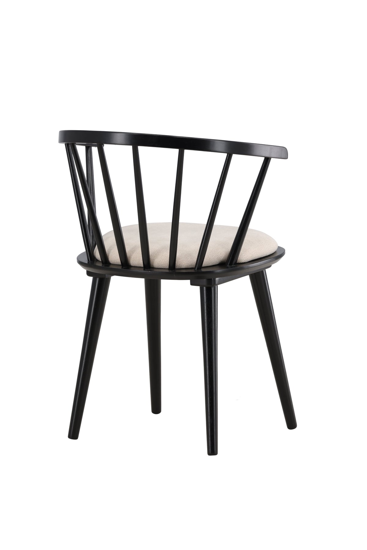 Bobby Esszimmerstuhl in Schwarz präsentiert im Onlineshop von KAQTU Design AG. Gartenstuhl mit Armlehnen ist von Venture Home