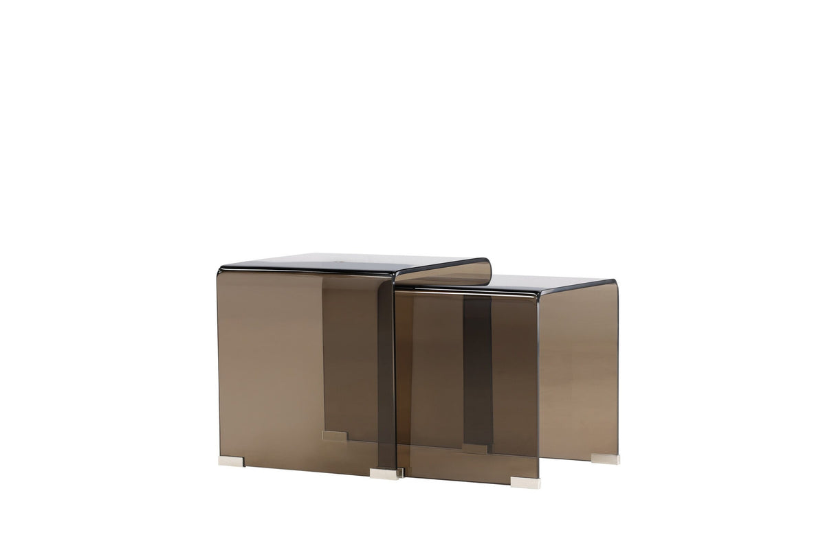 Telemark Beistelltisch in Braun präsentiert im Onlineshop von KAQTU Design AG. Couchtisch ist von Venture Home