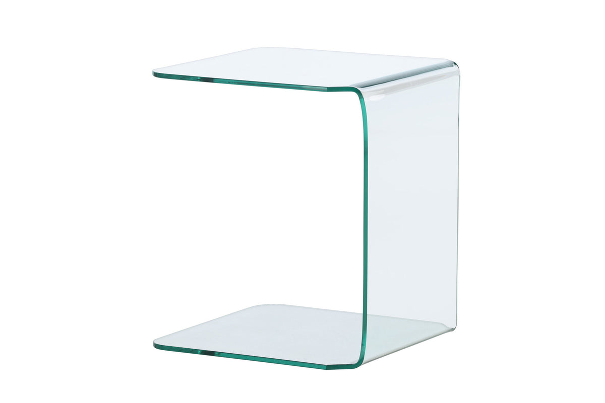 Telemark Beistelltisch in Transparent präsentiert im Onlineshop von KAQTU Design AG. Couchtisch ist von Venture Home