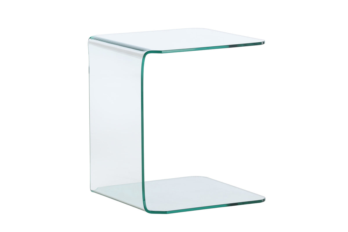 Telemark Beistelltisch in Transparent präsentiert im Onlineshop von KAQTU Design AG. Couchtisch ist von Venture Home
