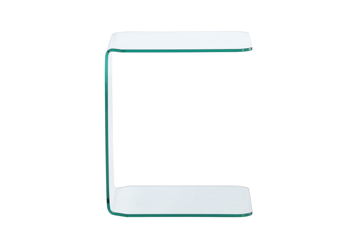 Telemark Beistelltisch in Transparent präsentiert im Onlineshop von KAQTU Design AG. Couchtisch ist von Venture Home
