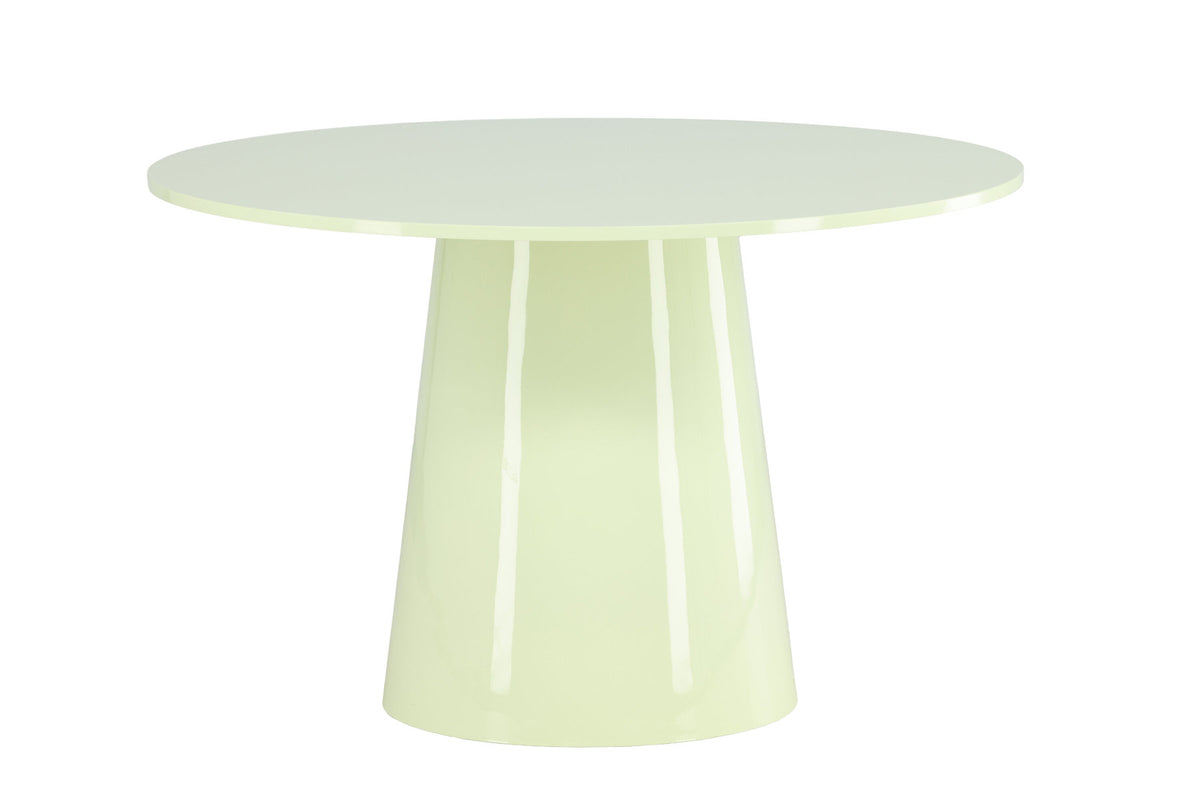 Lanzo Rundes Esstisch in Hellgrün präsentiert im Onlineshop von KAQTU Design AG. Esstisch ist von Venture Home