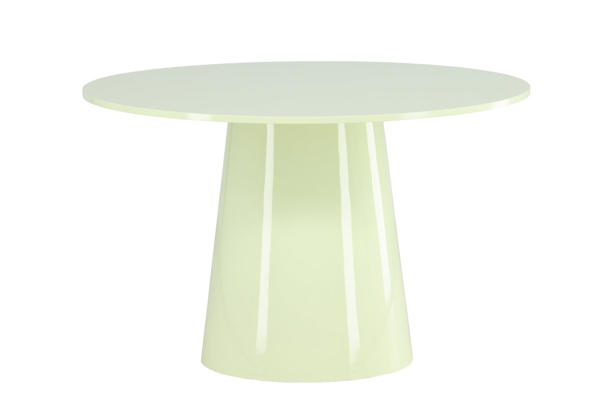 Lanzo Rundes Esstisch in Hellgrün präsentiert im Onlineshop von KAQTU Design AG. Esstisch ist von Venture Home