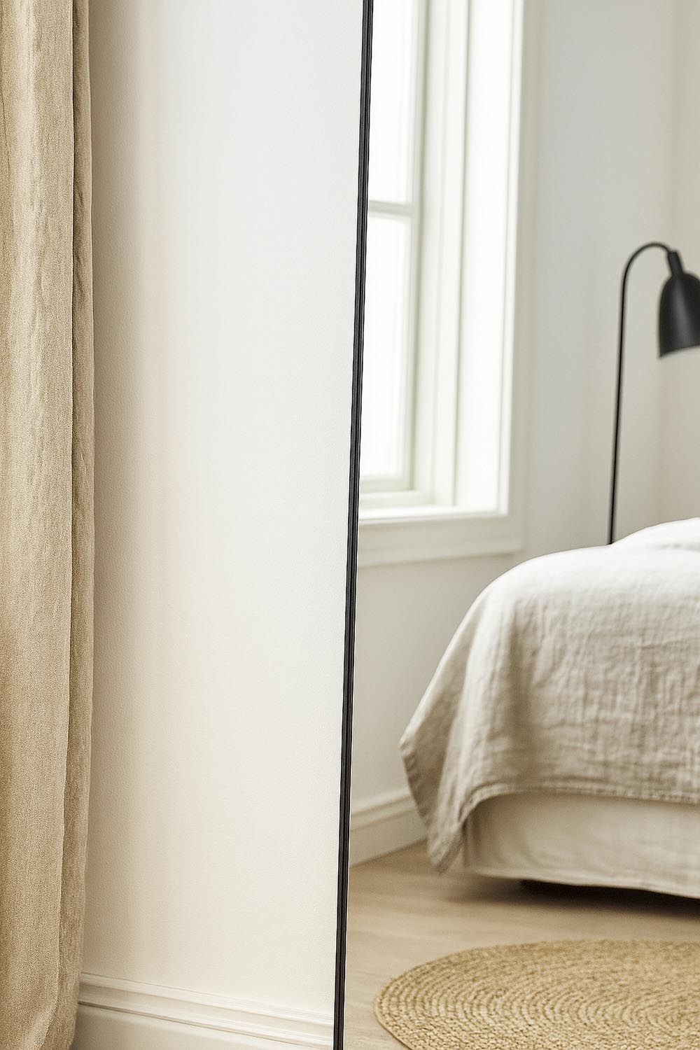 Dalton Großer Spiegel in Klar präsentiert im Onlineshop von KAQTU Design AG. Spiegel ist von Venture Home