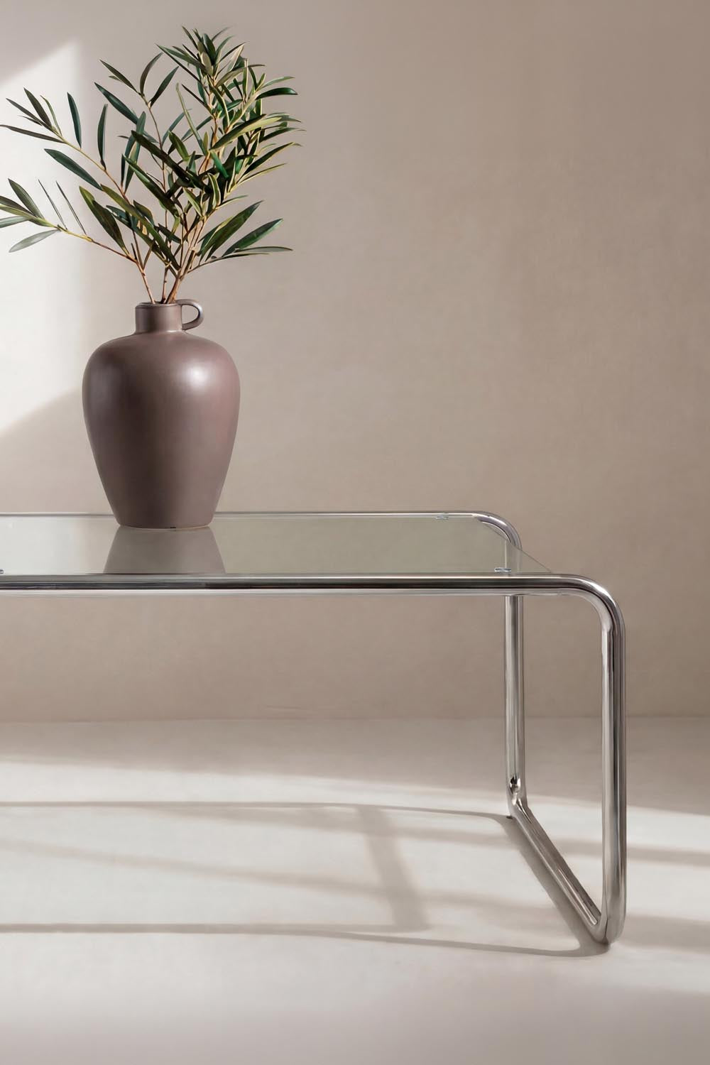 Saturnus Sofatisch in Klar präsentiert im Onlineshop von KAQTU Design AG. Beistelltisch ist von Venture Home
