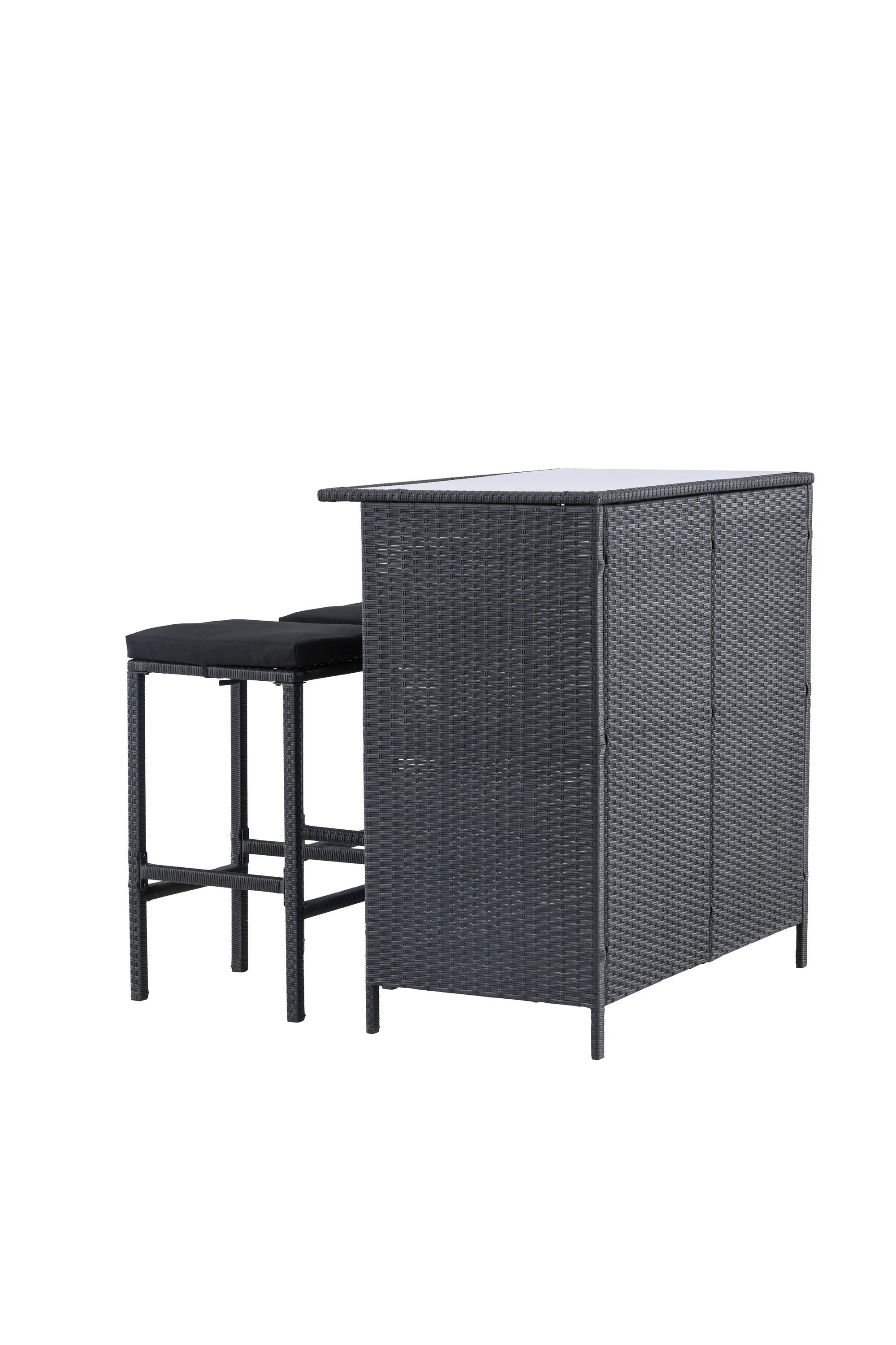 Knock Bar Set in Schwarz Schwarz präsentiert im Onlineshop von KAQTU Design AG. Loungeset ist von Venture Home