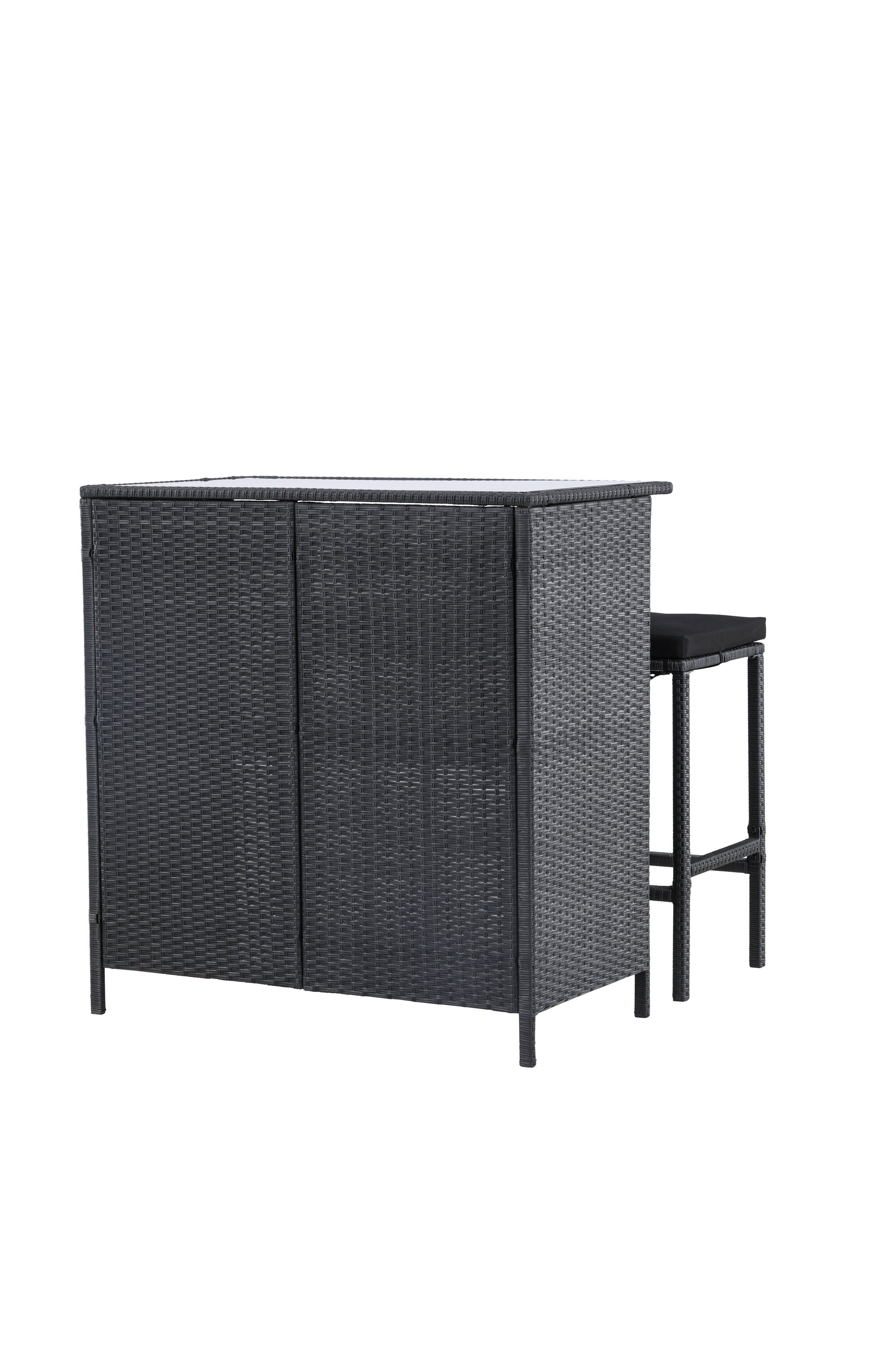 Knock Bar Set in Schwarz Schwarz präsentiert im Onlineshop von KAQTU Design AG. Loungeset ist von Venture Home