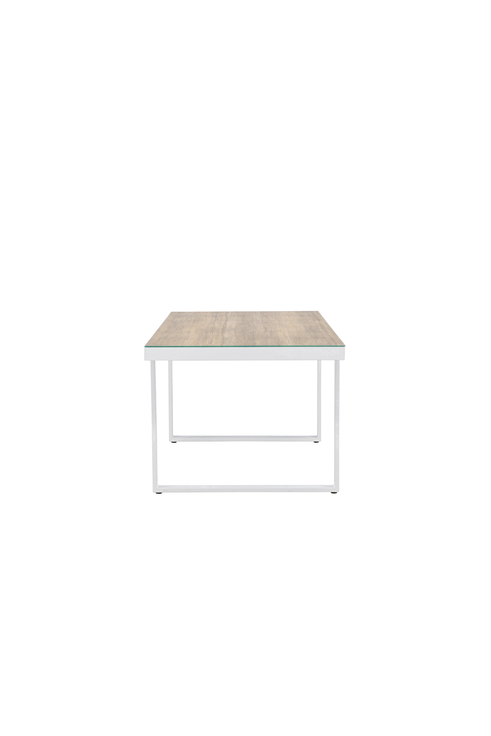 Merlo Gartentisch rechteckig in Weiss präsentiert im Onlineshop von KAQTU Design AG. Gartentisch ist von Venture Home