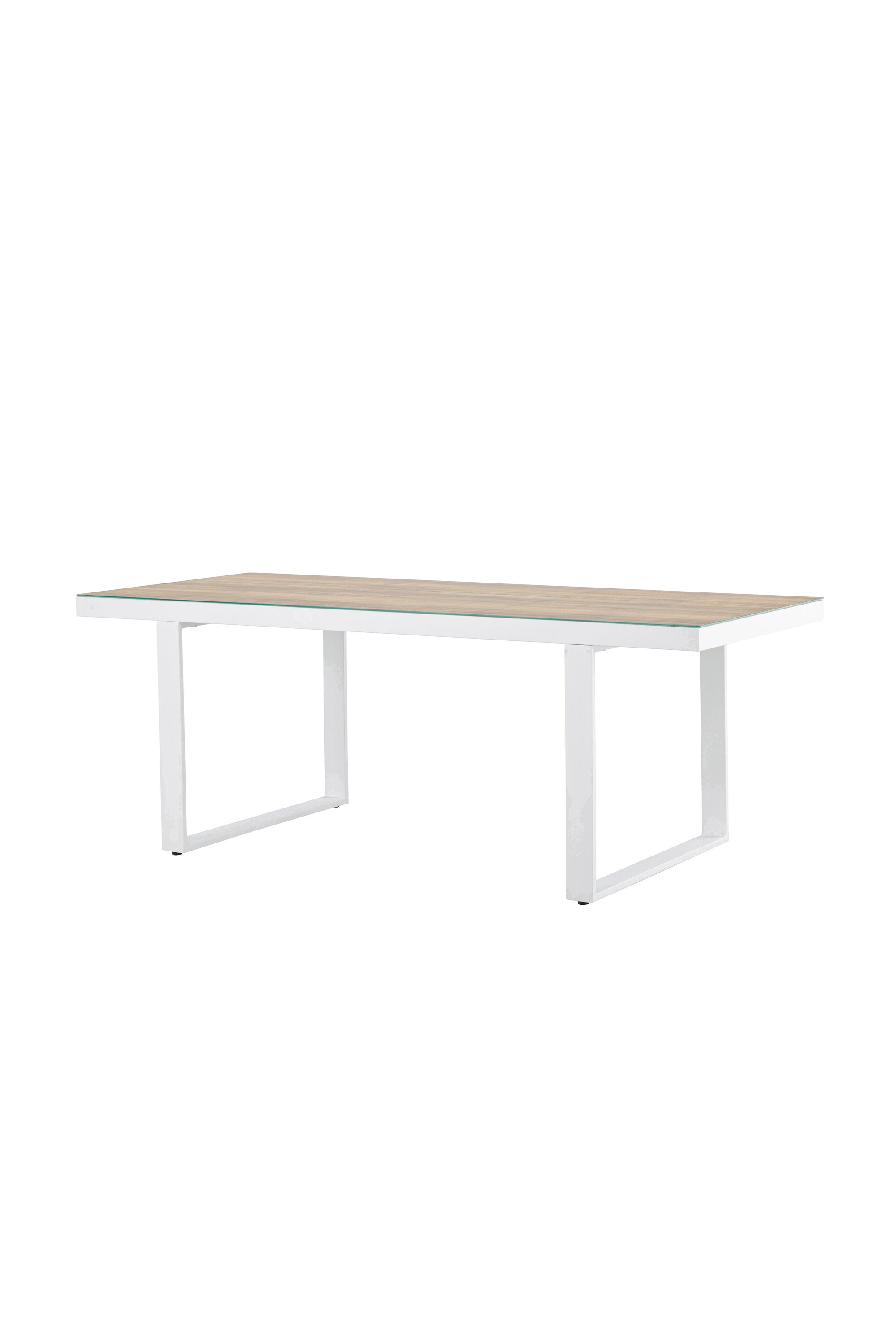 Merlo Gartentisch rechteckig in Weiss präsentiert im Onlineshop von KAQTU Design AG. Gartentisch ist von Venture Home