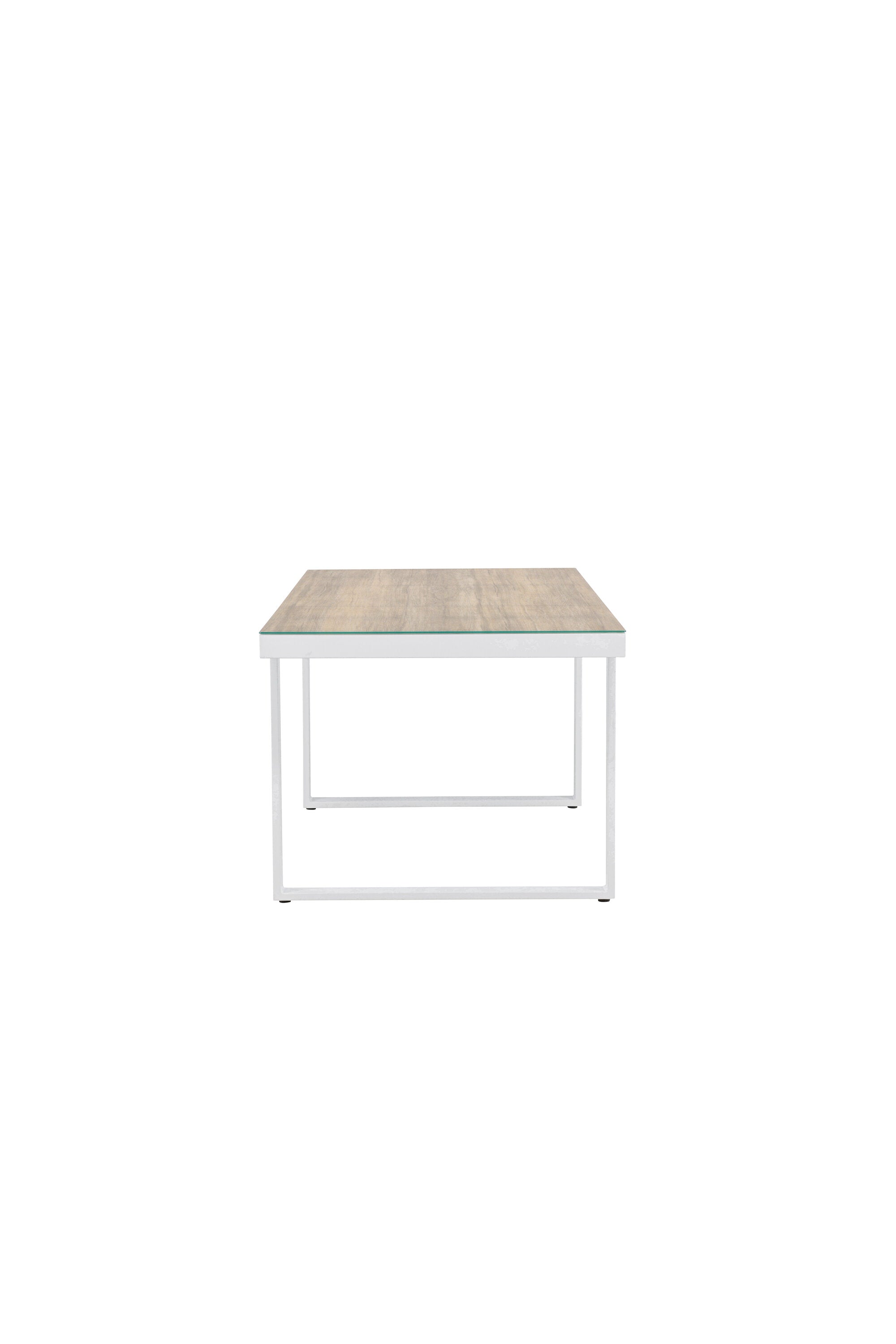 Merlo Gartentisch rechteckig in Weiss präsentiert im Onlineshop von KAQTU Design AG. Gartentisch ist von Venture Home