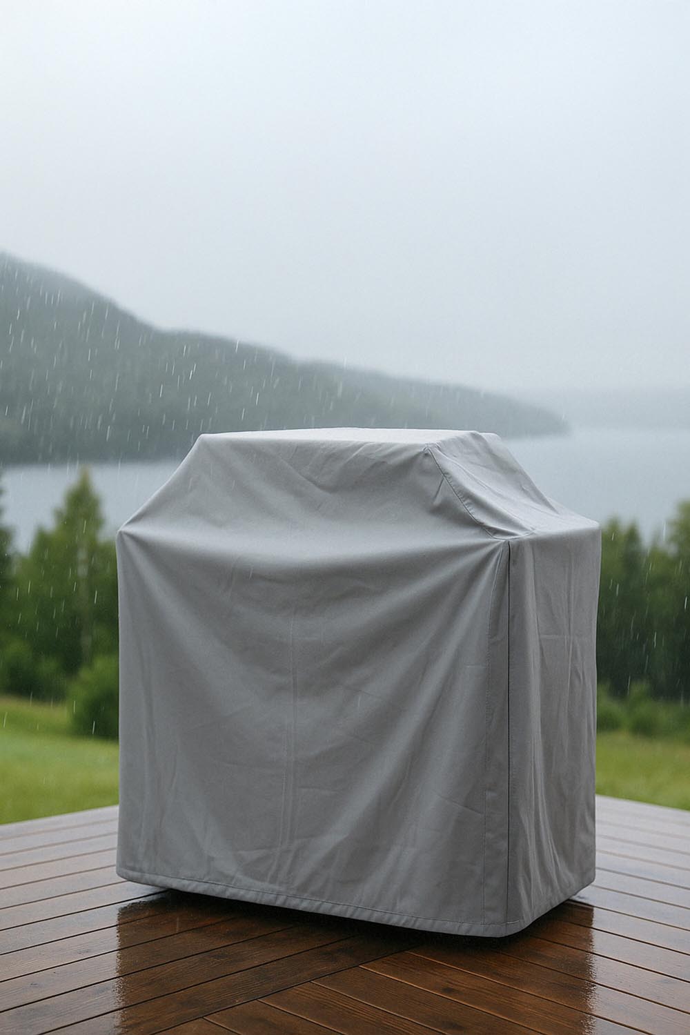 Klas Möbel-Cover in Grau präsentiert im Onlineshop von KAQTU Design AG. Outdoor-Accessoire ist von Venture Home
