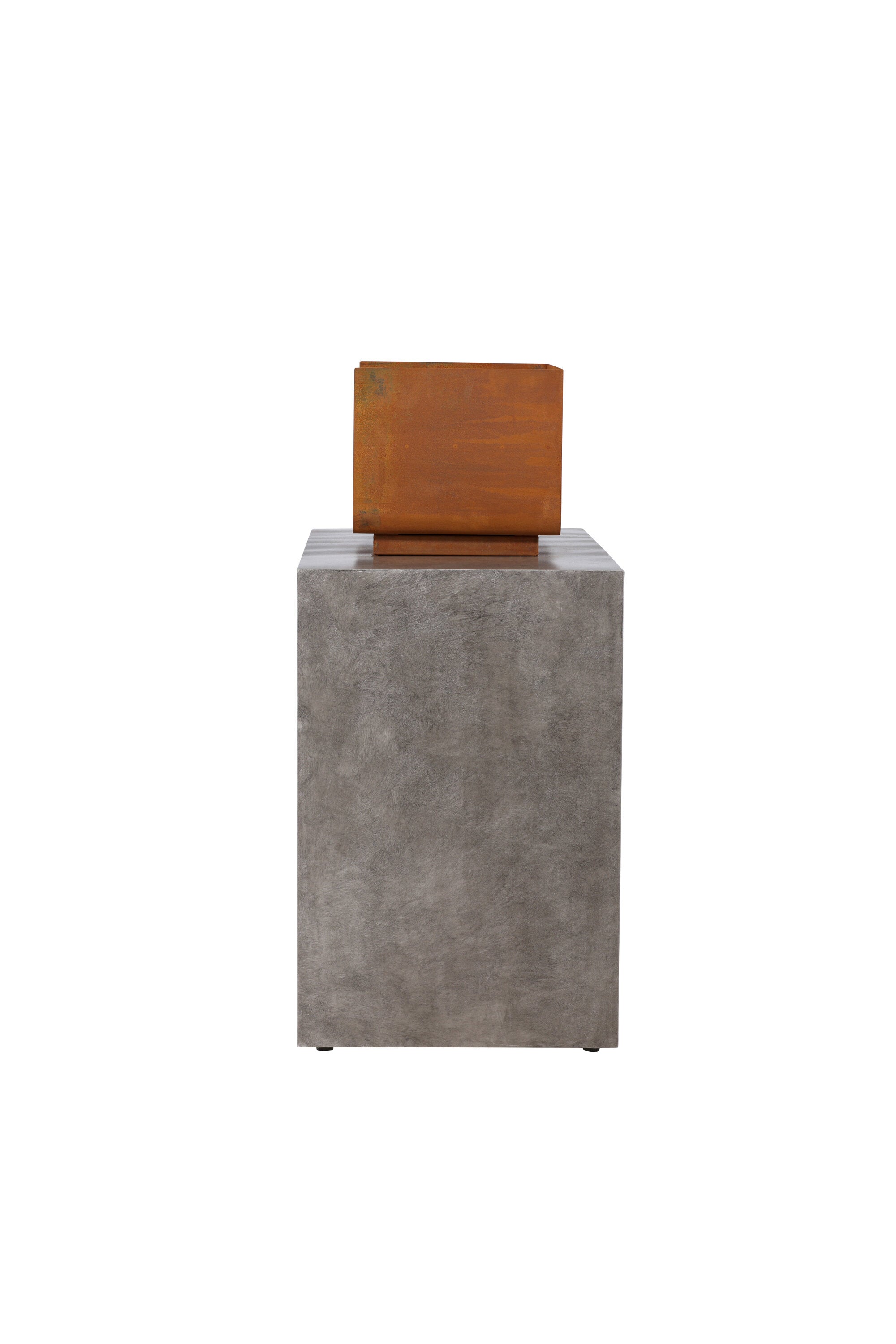 Velas Sectionals in Hellgrau präsentiert im Onlineshop von KAQTU Design AG. Feuerstelle ist von Venture Home