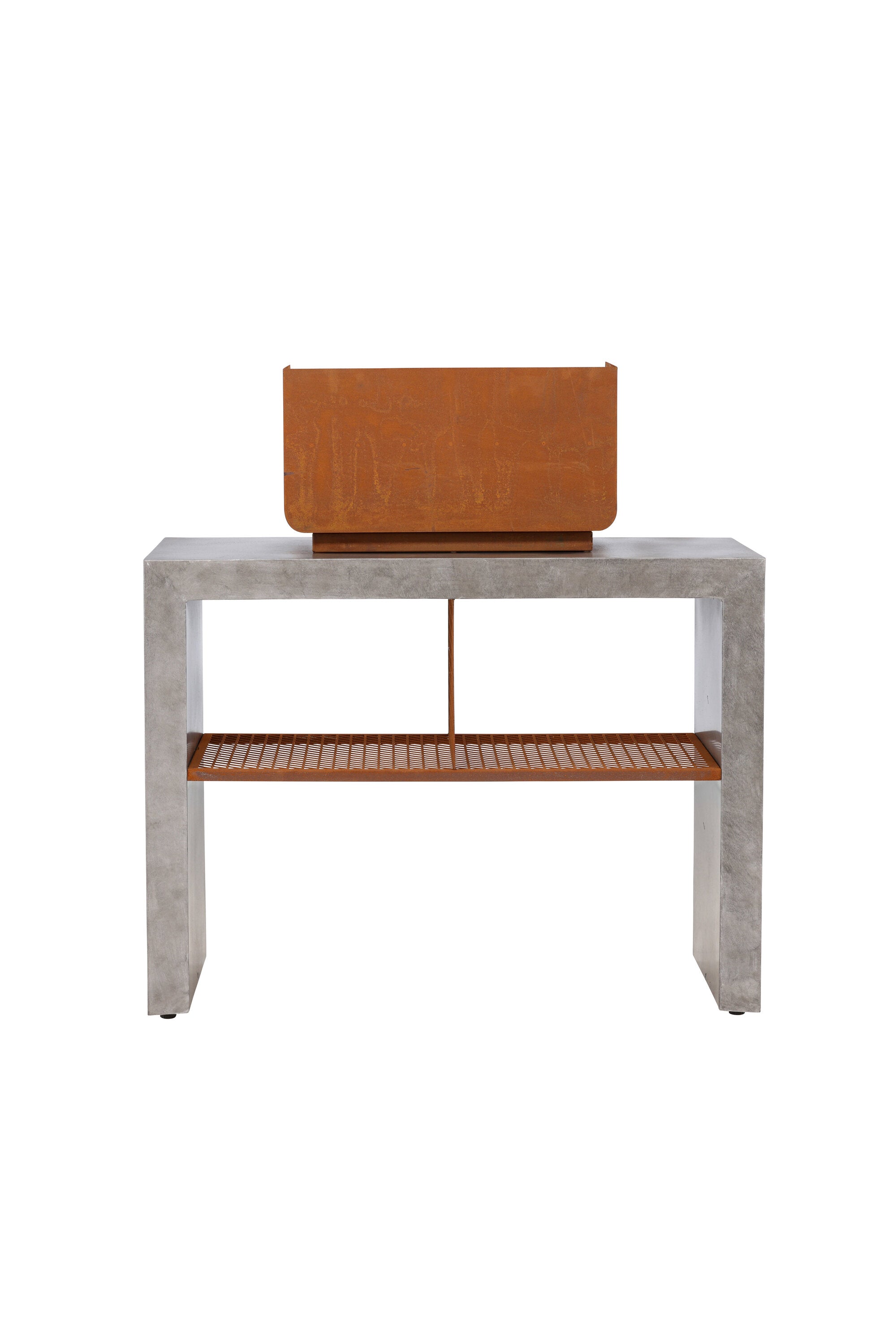 Velas Sectionals in Hellgrau präsentiert im Onlineshop von KAQTU Design AG. Feuerstelle ist von Venture Home