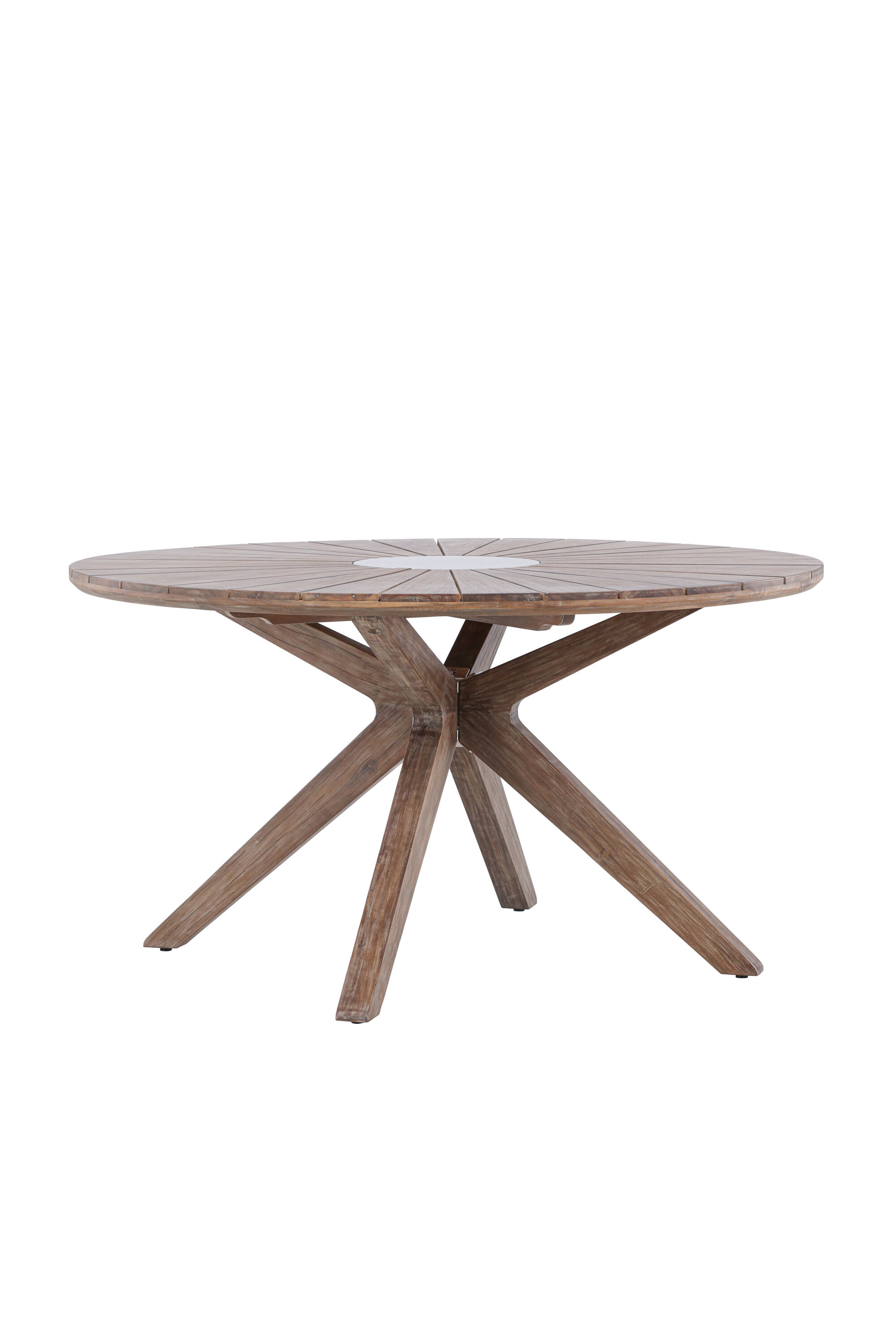Rosario Gartentisch rund in Braun präsentiert im Onlineshop von KAQTU Design AG. Gartentisch ist von Venture Home