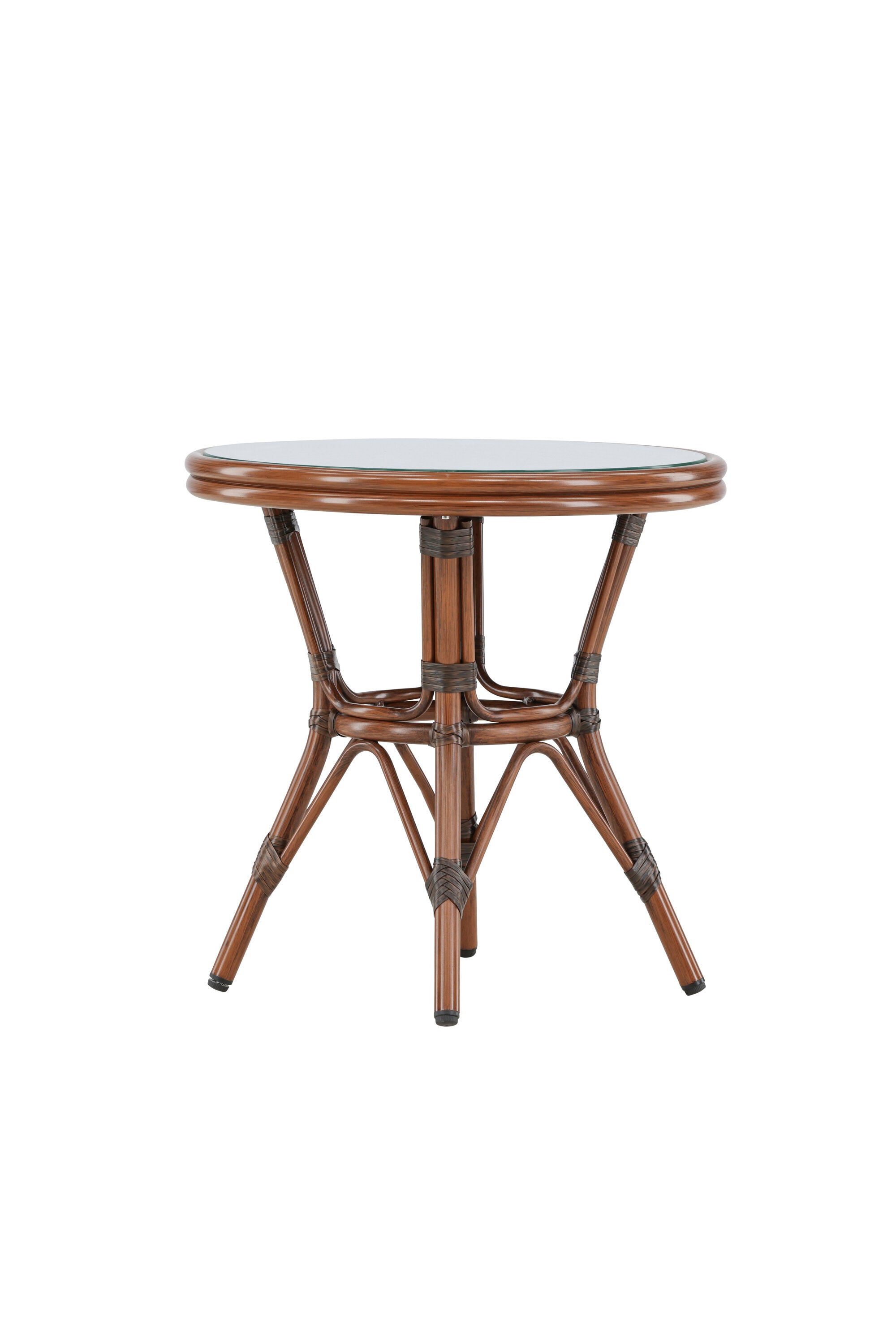 Sagres Cafe Tisch in Braun/Dunkelbraun präsentiert im Onlineshop von KAQTU Design AG. Beistelltisch Outdoor ist von Venture Home