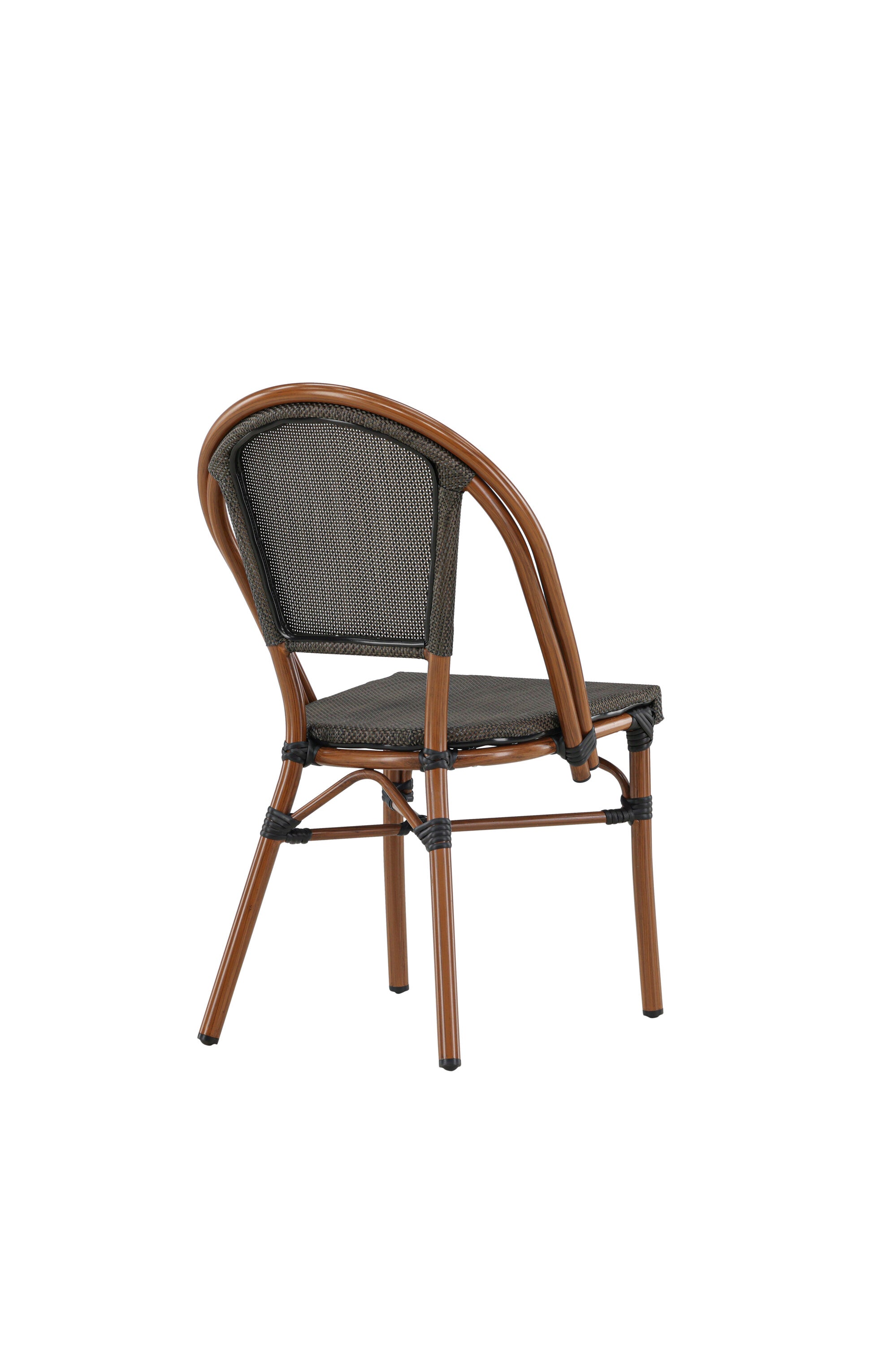 Guarda Cafe Stuhl in Schwarz Braun präsentiert im Onlineshop von KAQTU Design AG. Gartenstuhl mit Armlehnen ist von Venture Home
