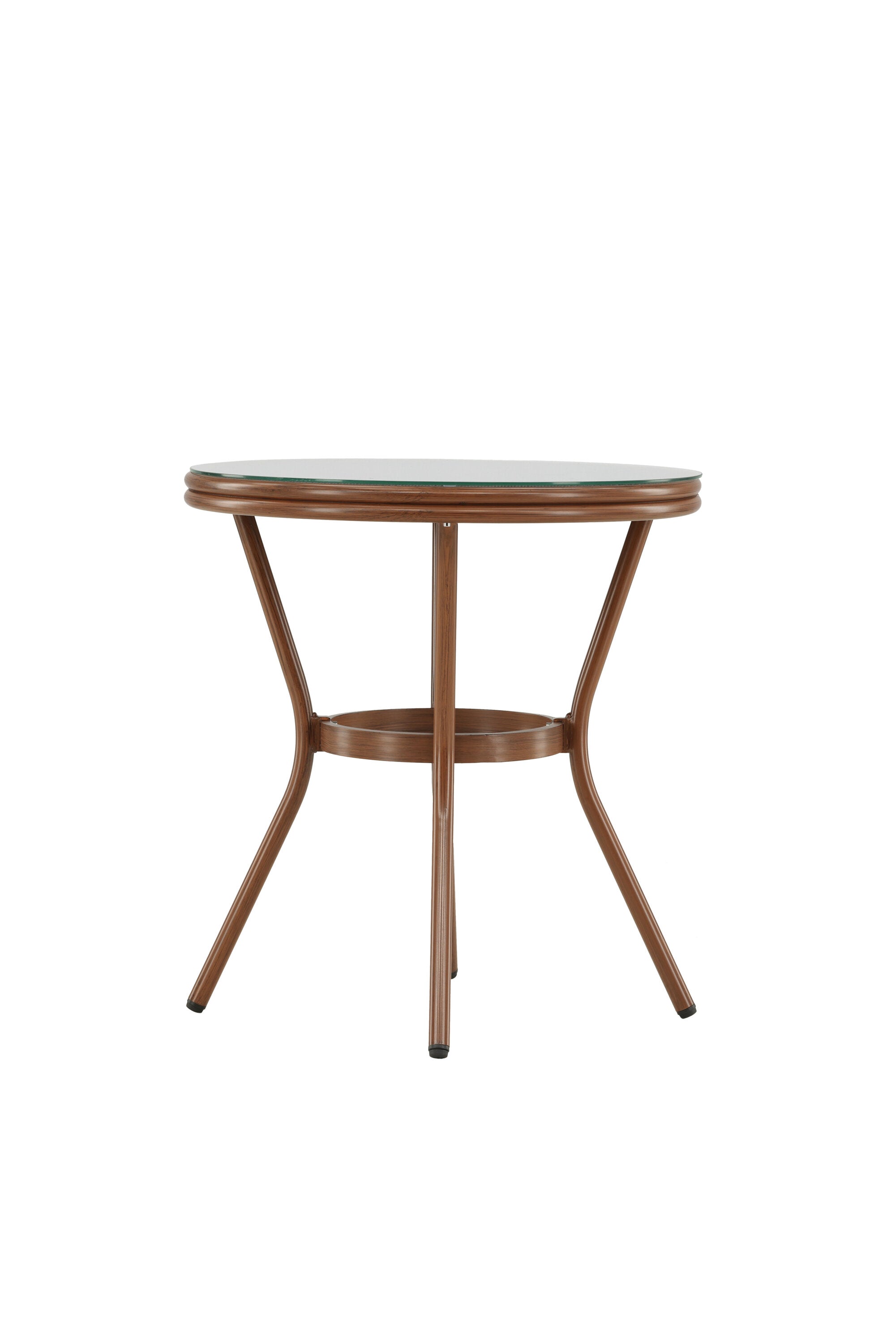 Loures Cafe Tisch in Braun-grau präsentiert im Onlineshop von KAQTU Design AG. Beistelltisch Outdoor ist von Venture Home