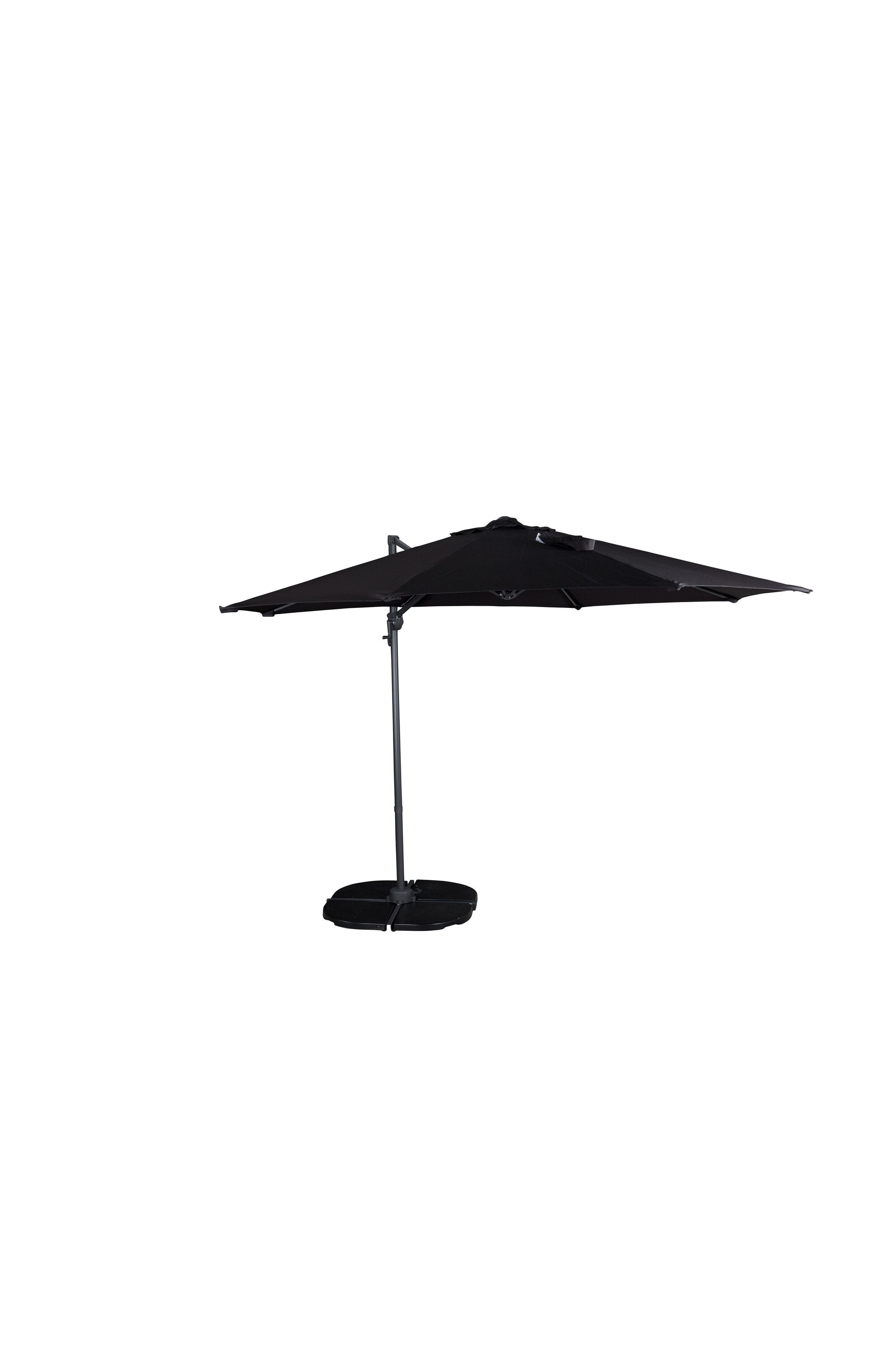 Leeds Sonnenschirm in Schwarz präsentiert im Onlineshop von KAQTU Design AG. Sonnenschirm ist von Venture Home