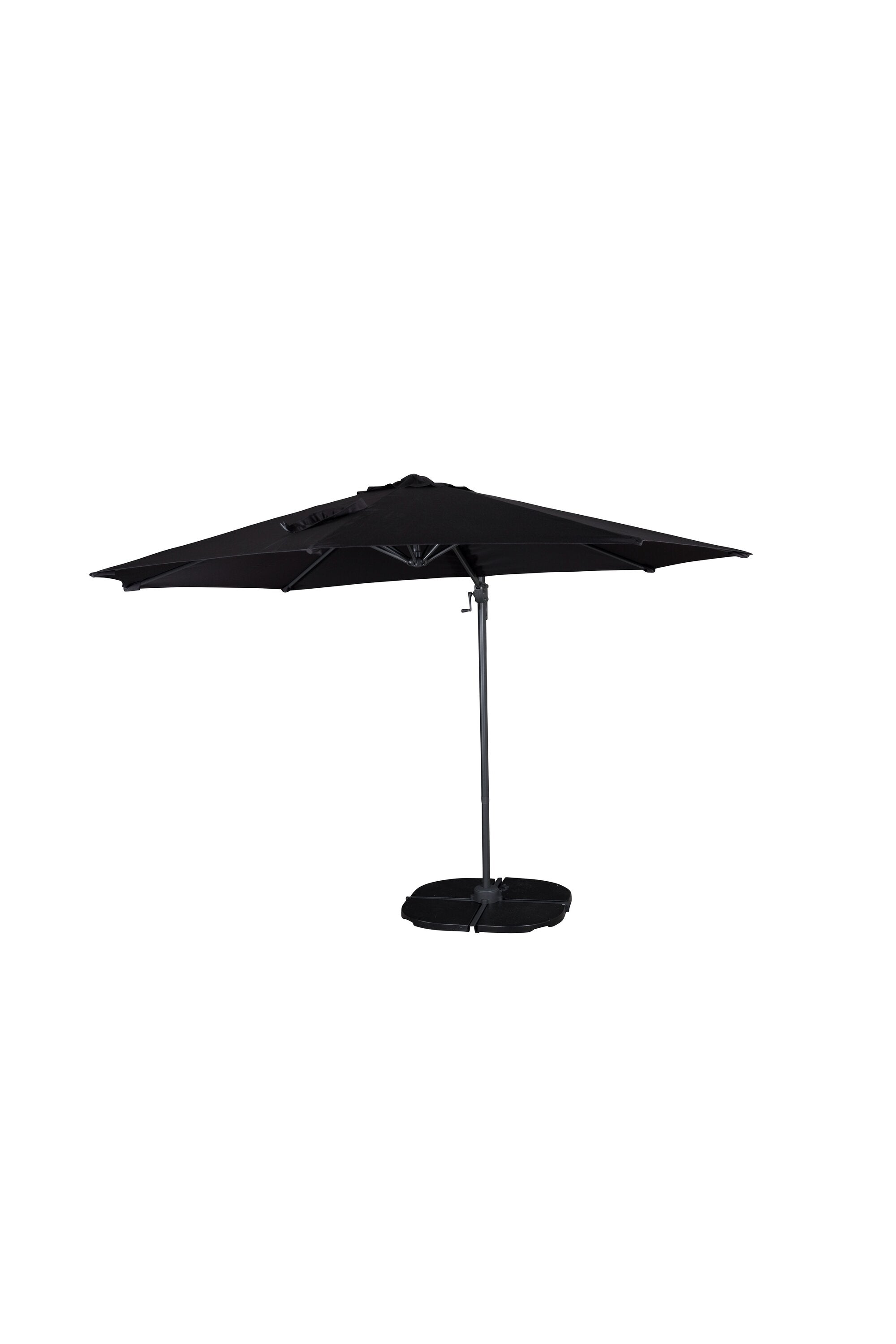 Leeds Sonnenschirm in Schwarz präsentiert im Onlineshop von KAQTU Design AG. Sonnenschirm ist von Venture Home