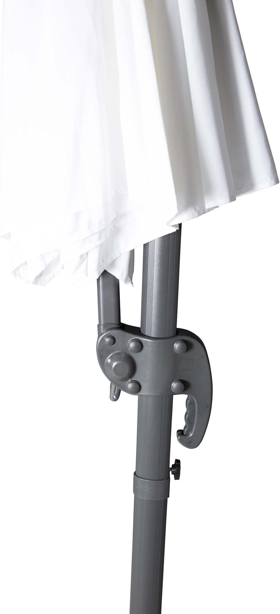 Leeds Sonnenschirm in Weiss präsentiert im Onlineshop von KAQTU Design AG. Sonnenschirm ist von Venture Home