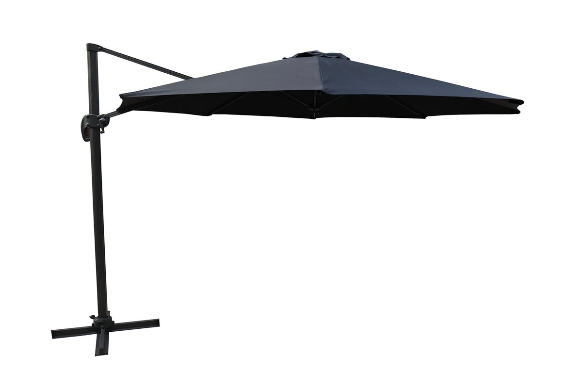 Leeds Sonnenschirm in Schwarz präsentiert im Onlineshop von KAQTU Design AG. Sonnenschirm ist von Venture Home