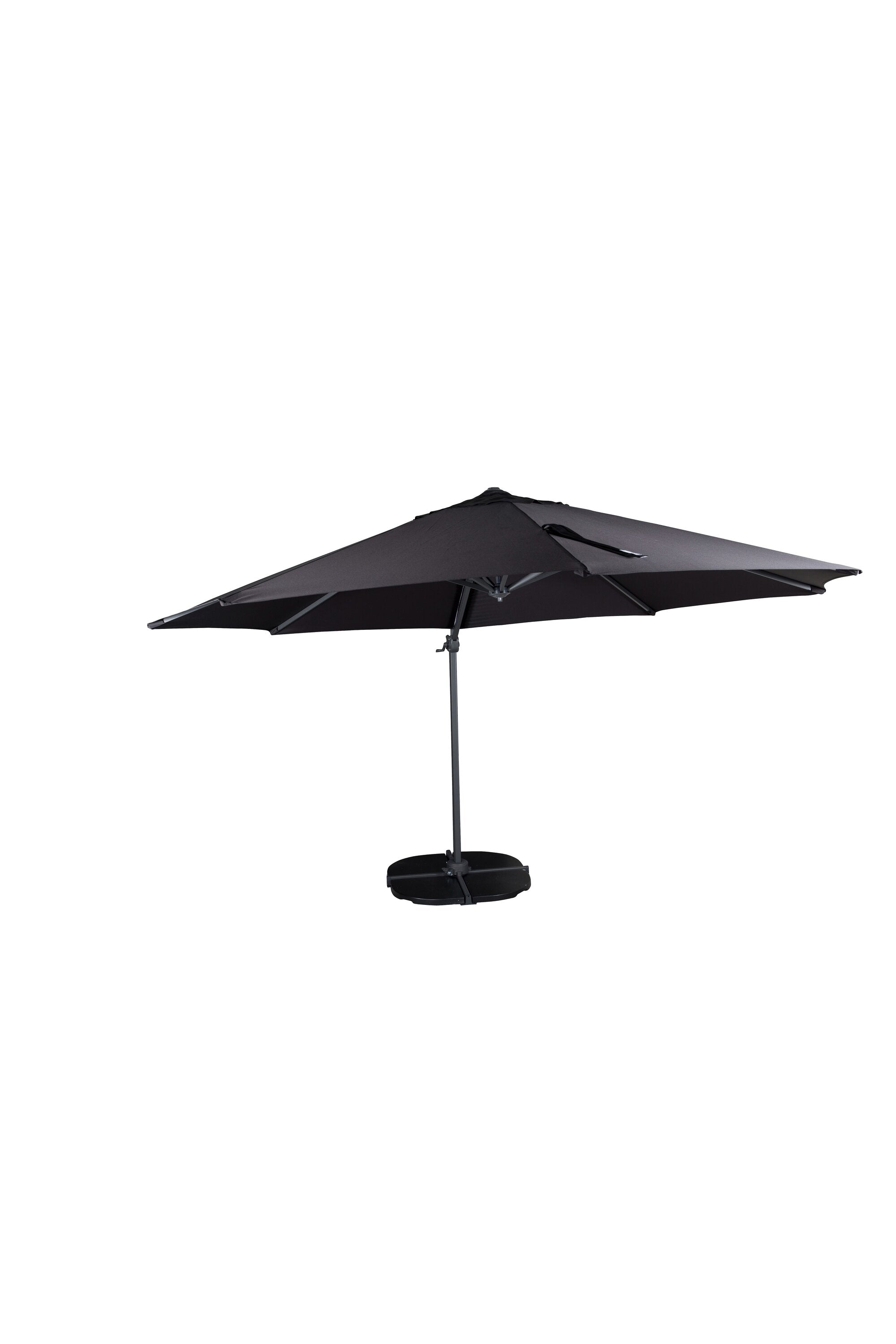 Leeds Sonnenschirm in Schwarz präsentiert im Onlineshop von KAQTU Design AG. Sonnenschirm ist von Venture Home
