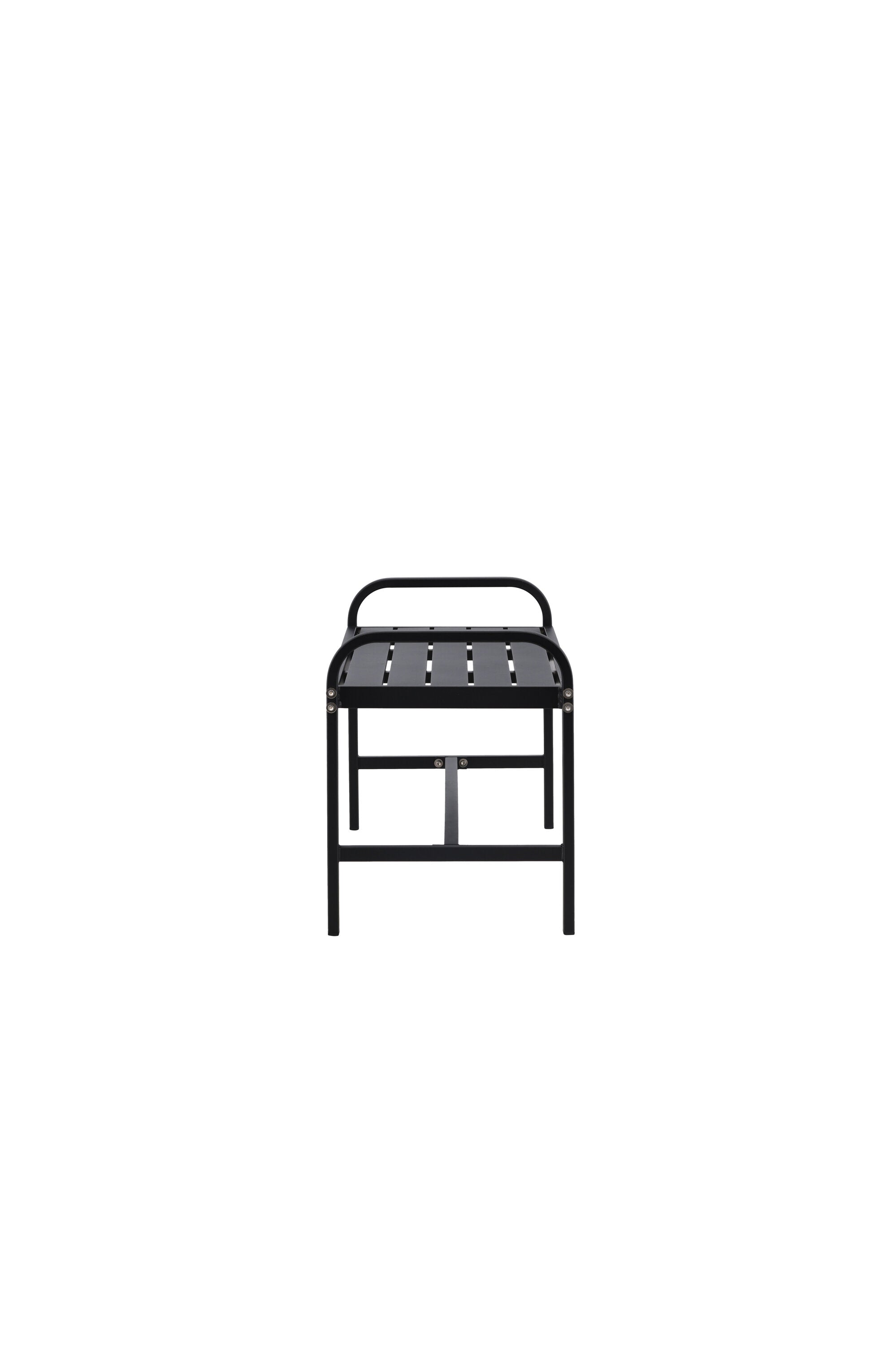 Cascais Bank in Schwarz präsentiert im Onlineshop von KAQTU Design AG. Sitzbank ist von Venture Home
