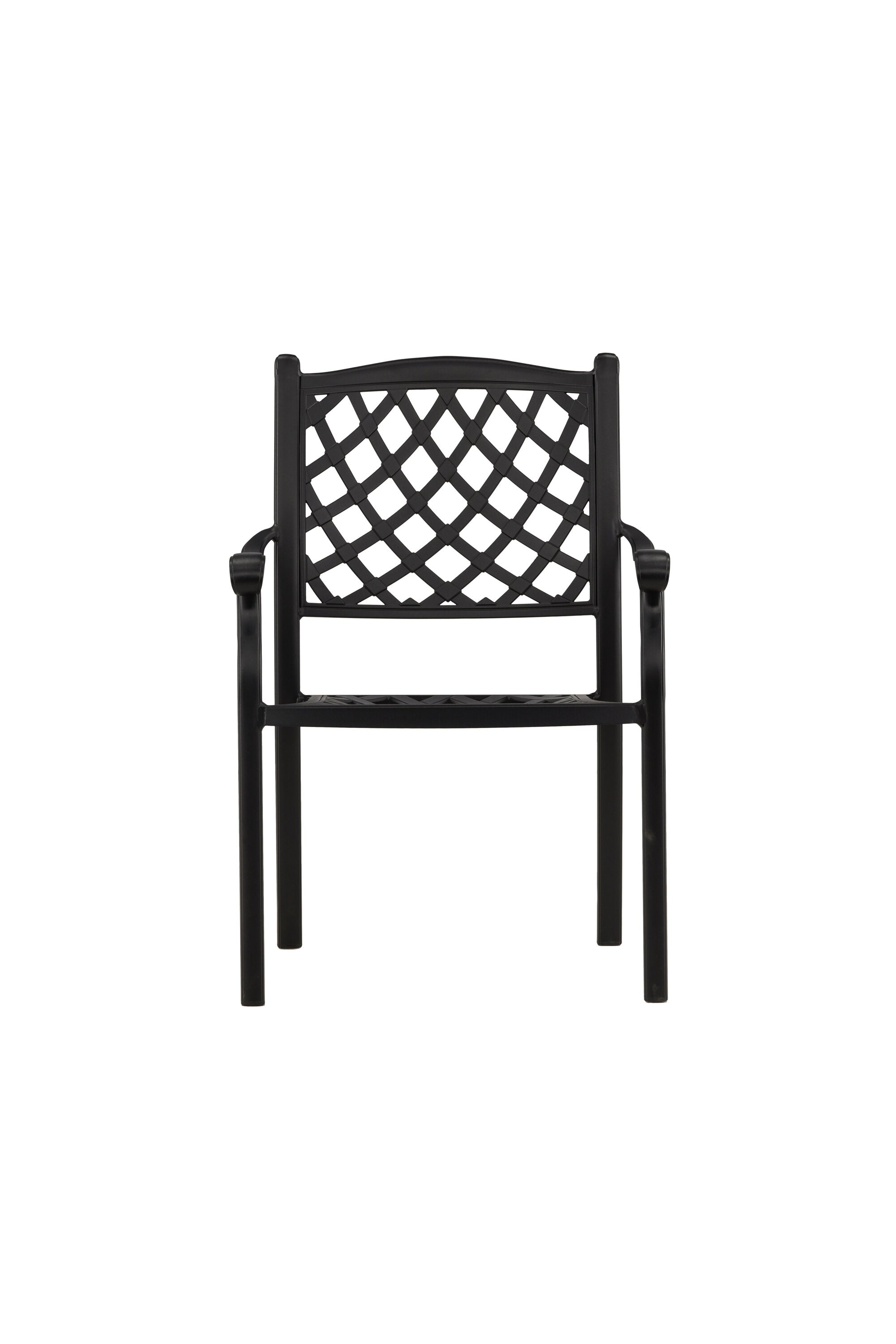 Òbidos Cafe Stuhl in Braun präsentiert im Onlineshop von KAQTU Design AG. Gartenstuhl mit Armlehnen ist von Venture Home
