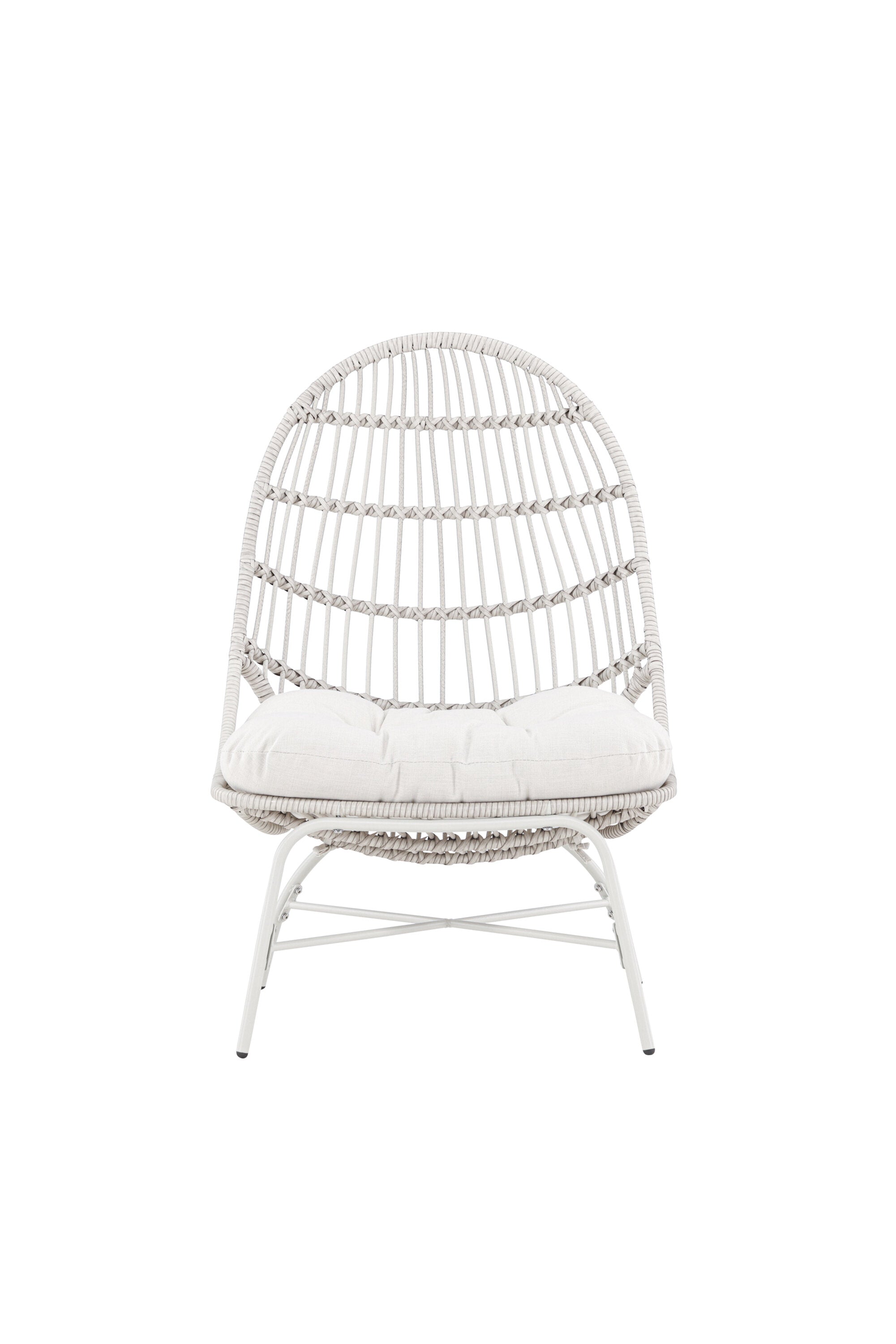 Paul Sonnenliege: Eleganter Loungesessel in Beige für stilvolle Entspannung im Garten oder auf der Terrasse.