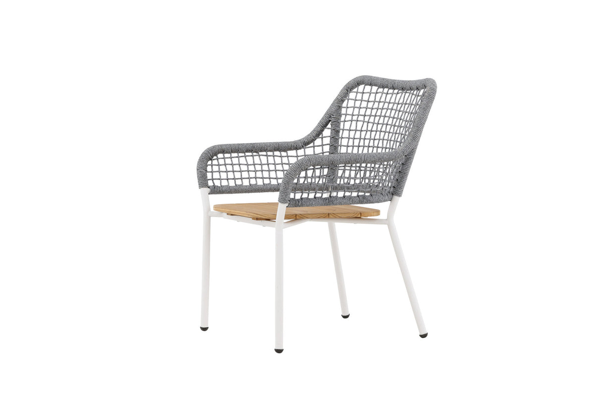Amora Lounge Stuhl in Grau präsentiert im Onlineshop von KAQTU Design AG. Outdoor-Sessel ist von Venture Home