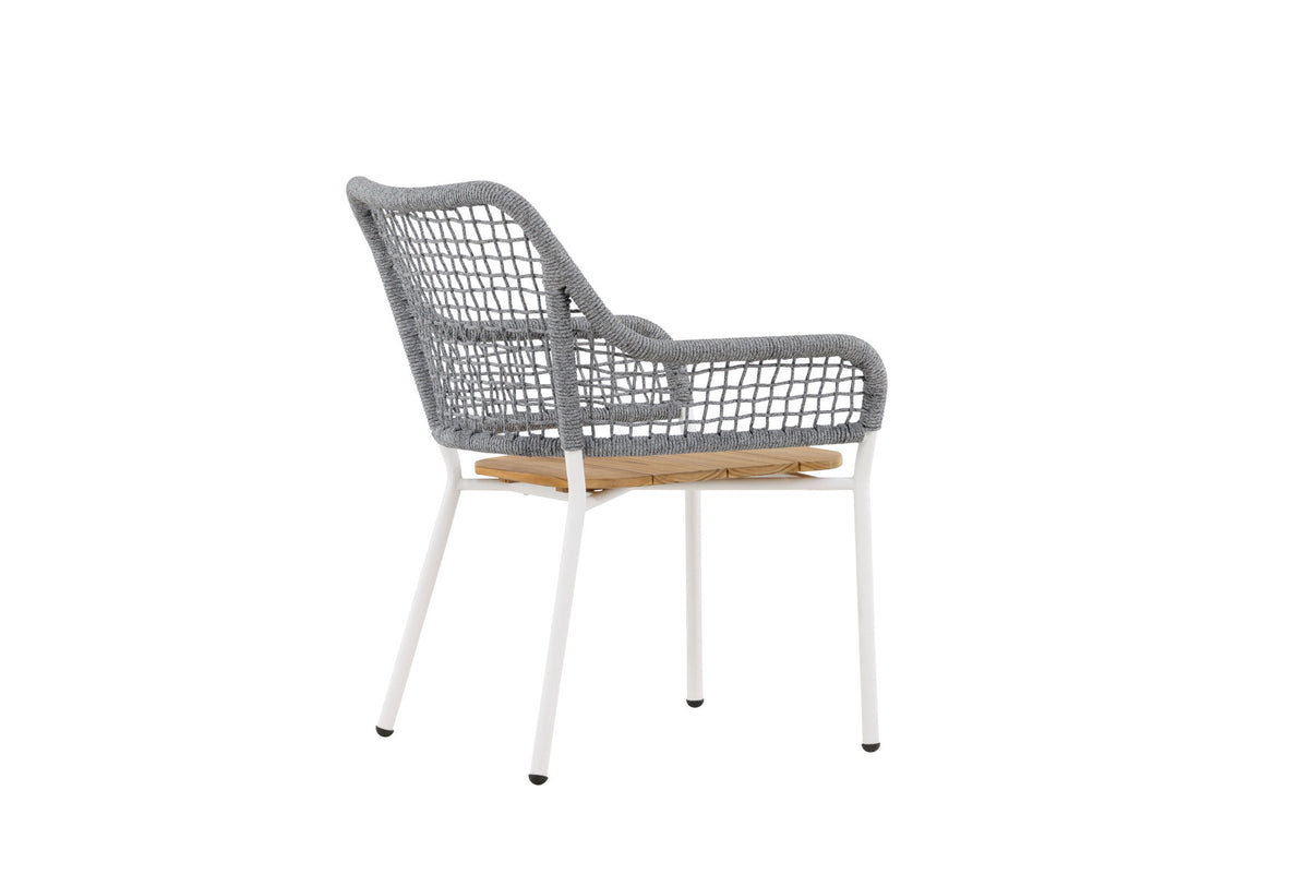 Amora Lounge Stuhl in Grau präsentiert im Onlineshop von KAQTU Design AG. Outdoor-Sessel ist von Venture Home