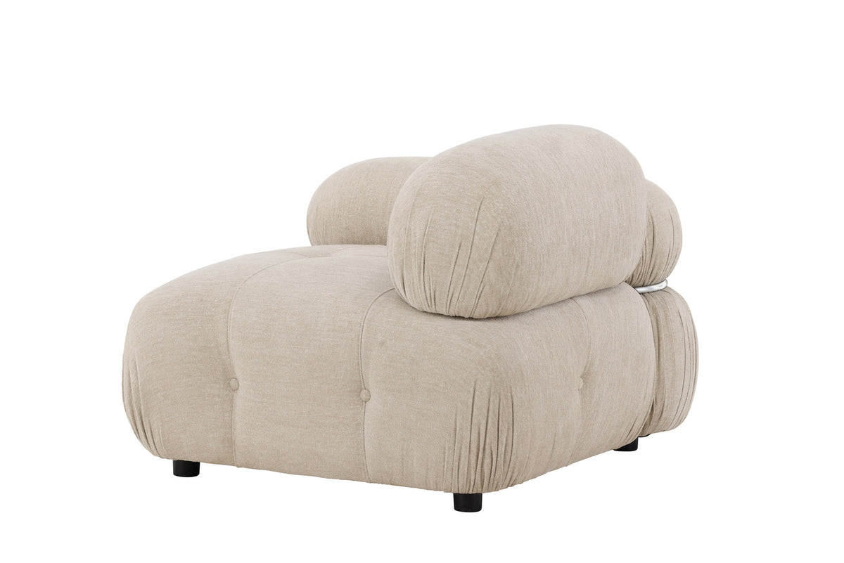 Mika Sofa-Modul in Beige präsentiert im Onlineshop von KAQTU Design AG. Modulares Sofa ist von Venture Home