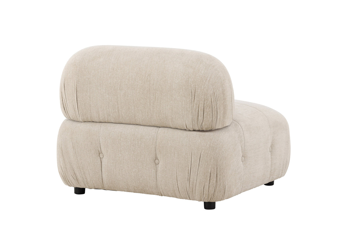 Mika Sofa-Modul in Beige präsentiert im Onlineshop von KAQTU Design AG. Modulares Sofa ist von Venture Home