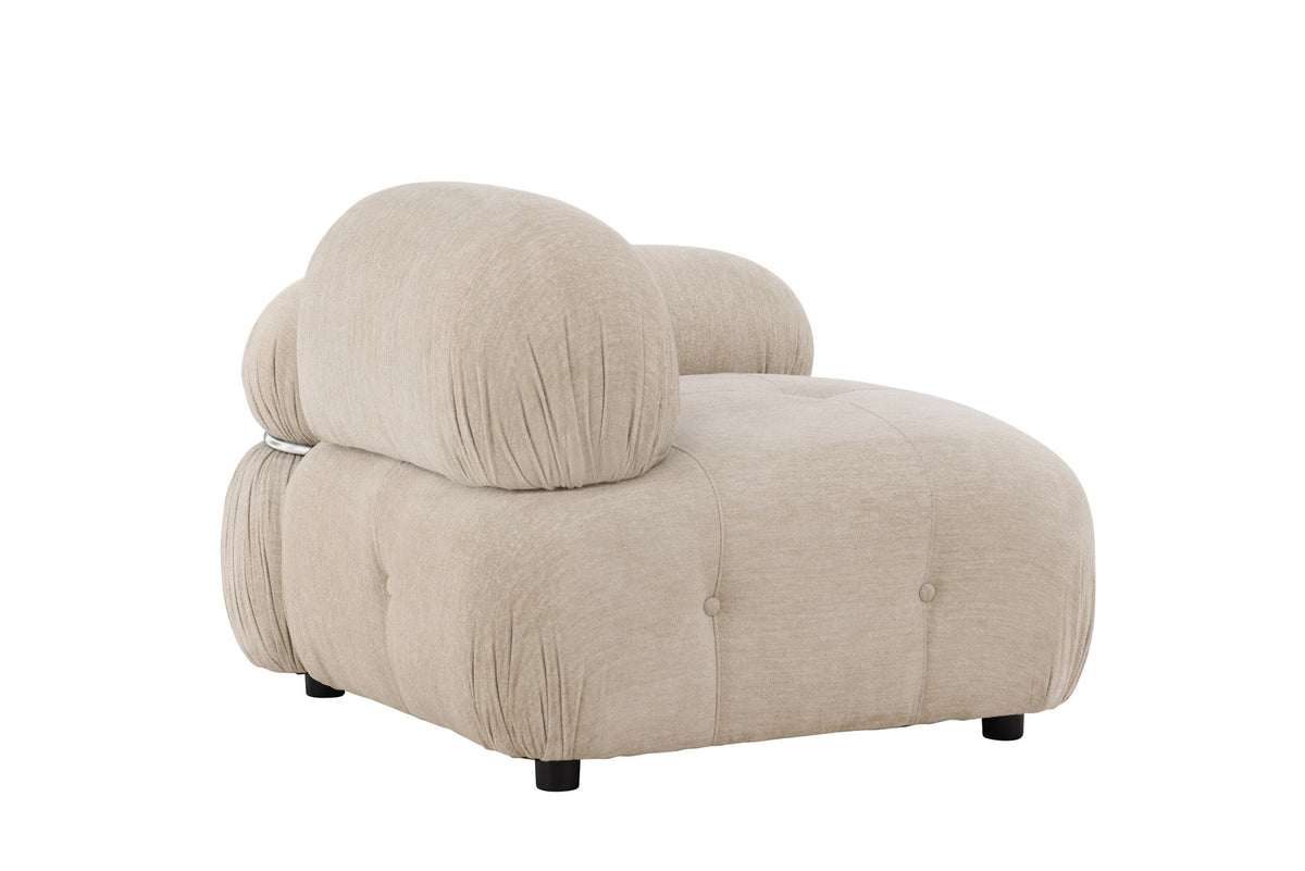 Mika Sofa-Modul in Beige präsentiert im Onlineshop von KAQTU Design AG. Modulares Sofa ist von Venture Home
