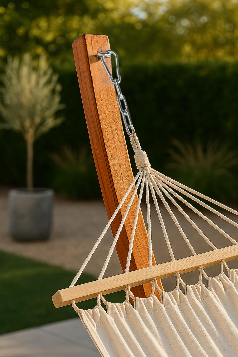Hedvig Hängematte in Weiss präsentiert im Onlineshop von KAQTU Design AG. Hängematte ist von Venture Home
