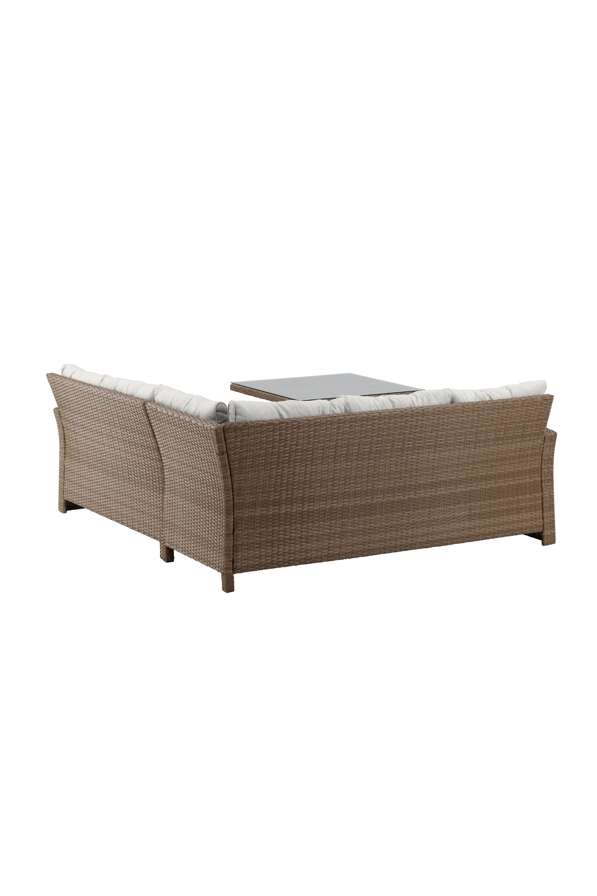 Watford Ecksofa Outdoorset 80cm in Natur präsentiert im Onlineshop von KAQTU Design AG. Loungeset ist von Venture Home