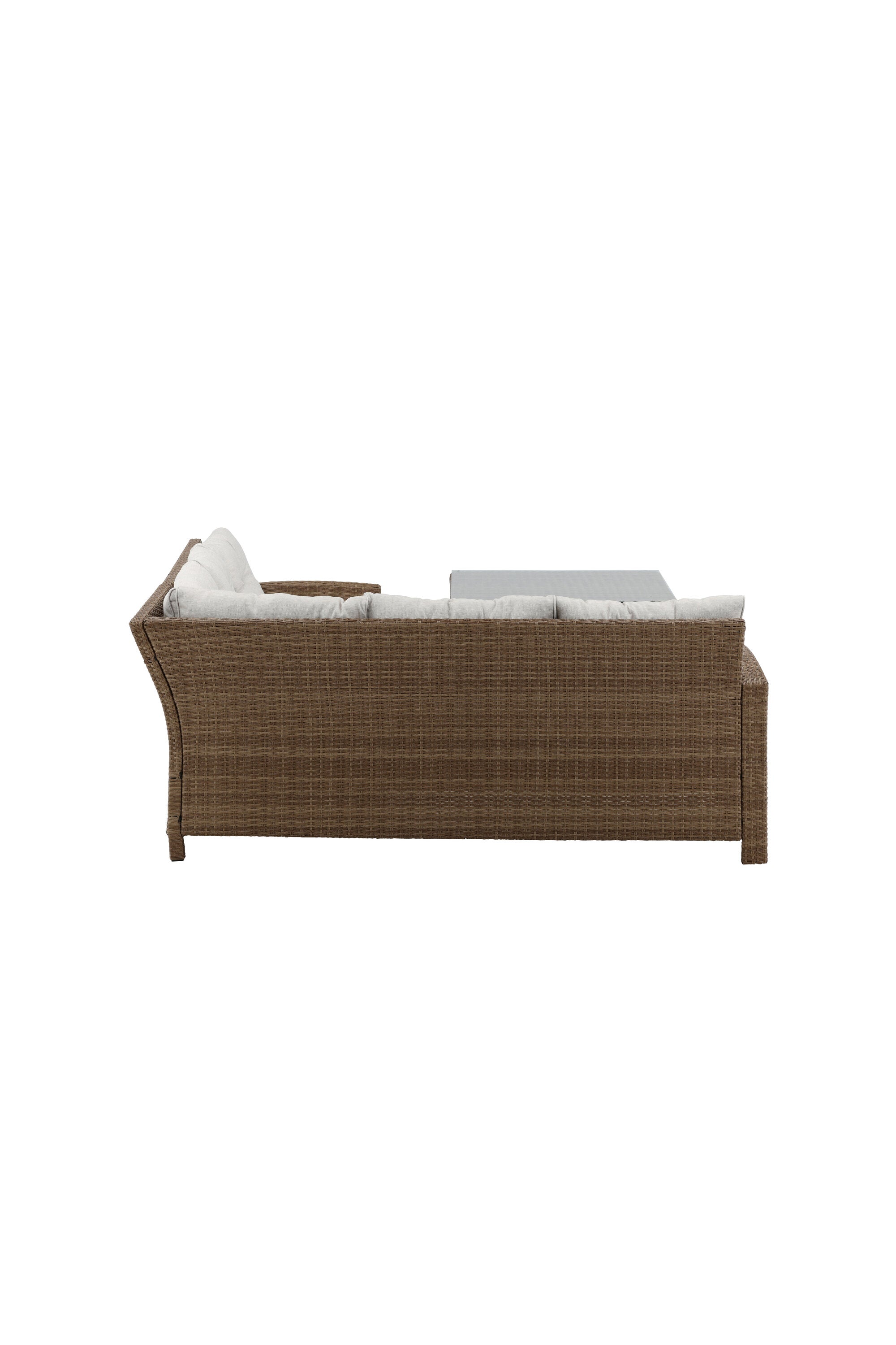Watford Ecksofa Outdoorset 80cm in Natur präsentiert im Onlineshop von KAQTU Design AG. Loungeset ist von Venture Home