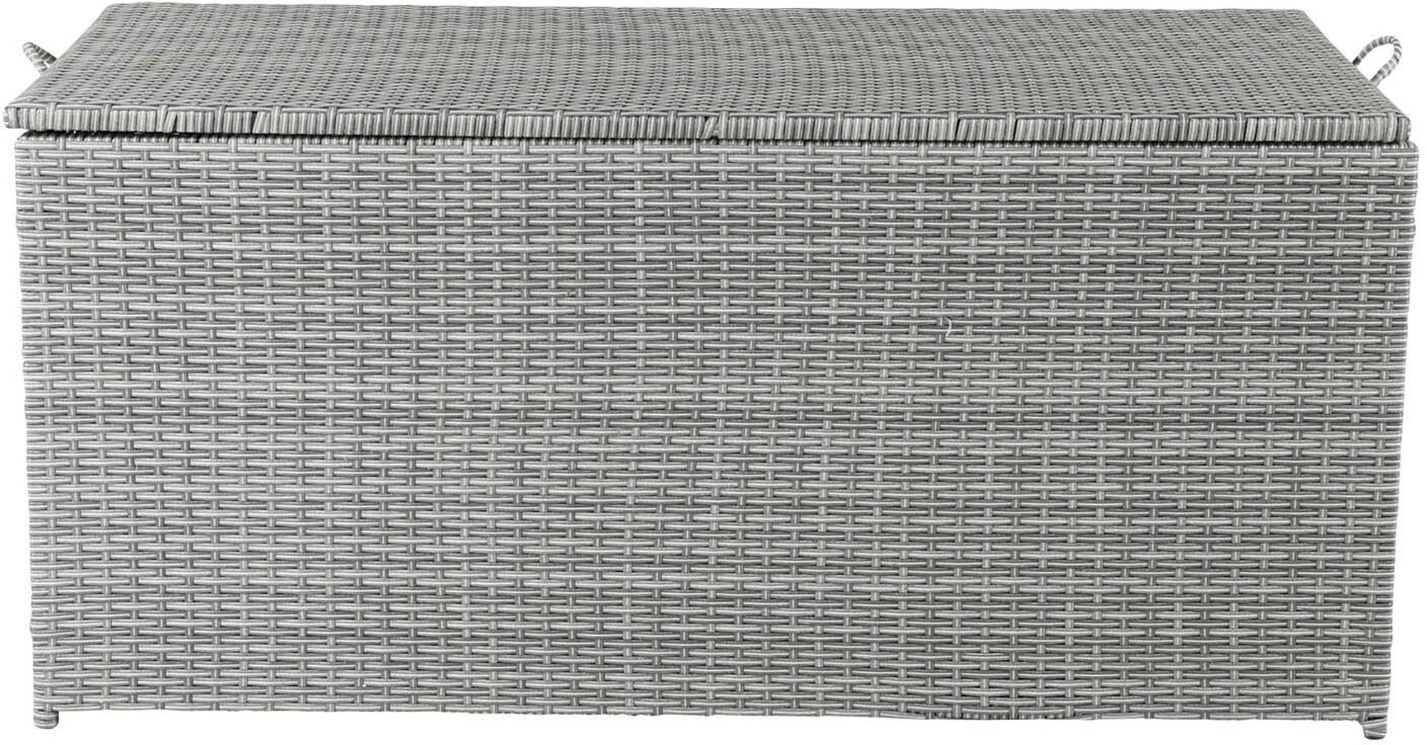 Elegante Kissenbox London: Perfekte Aufbewahrung für Gartenkissen.