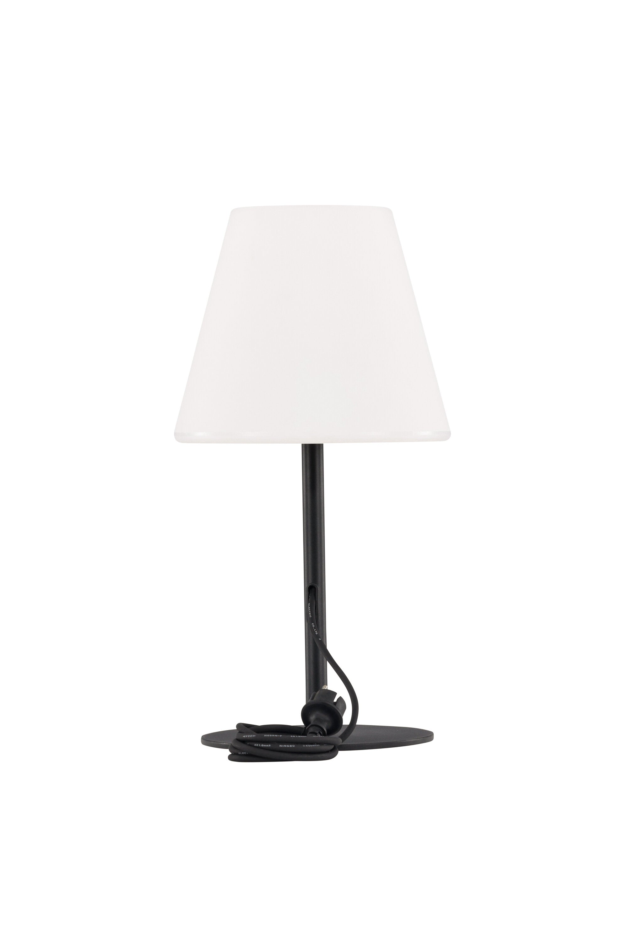 Moris Tischleuchte in Schwarz-Weiss präsentiert im Onlineshop von KAQTU Design AG. Tischleuchte ist von Venture Home