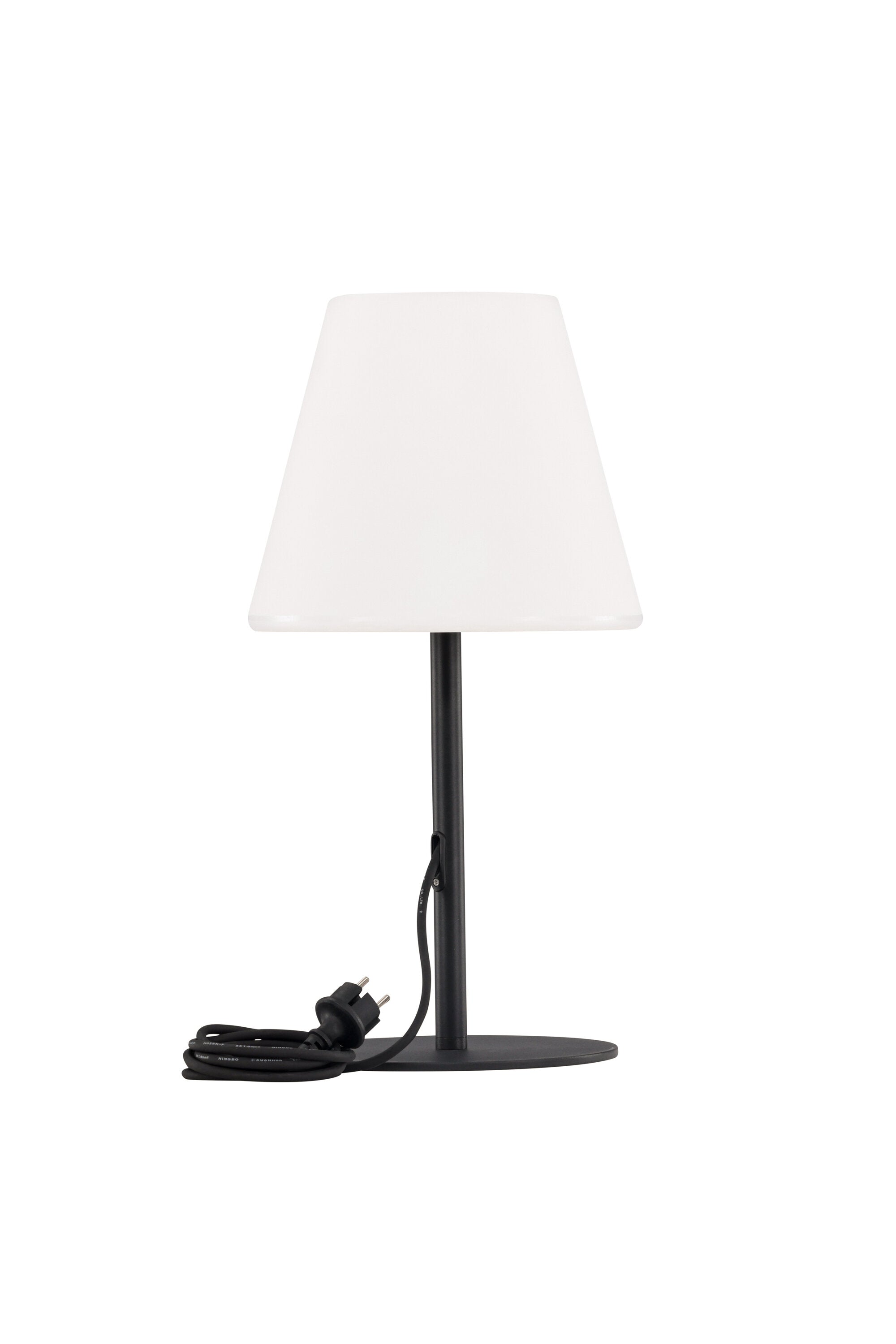Moris Tischleuchte in Schwarz-Weiss präsentiert im Onlineshop von KAQTU Design AG. Tischleuchte ist von Venture Home